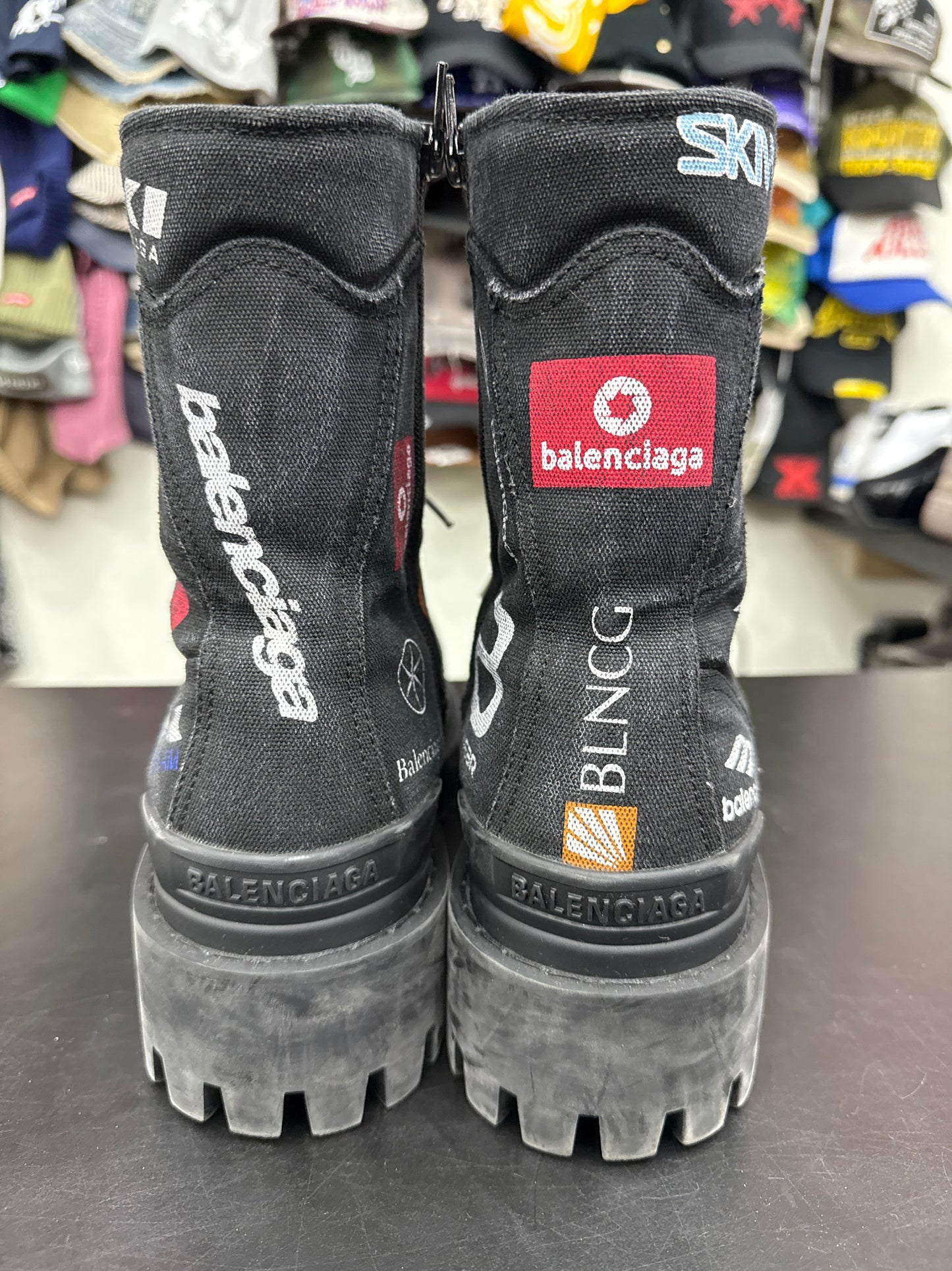 Balenciaga Striker Boot Logo (U) - 44(11) (NB)