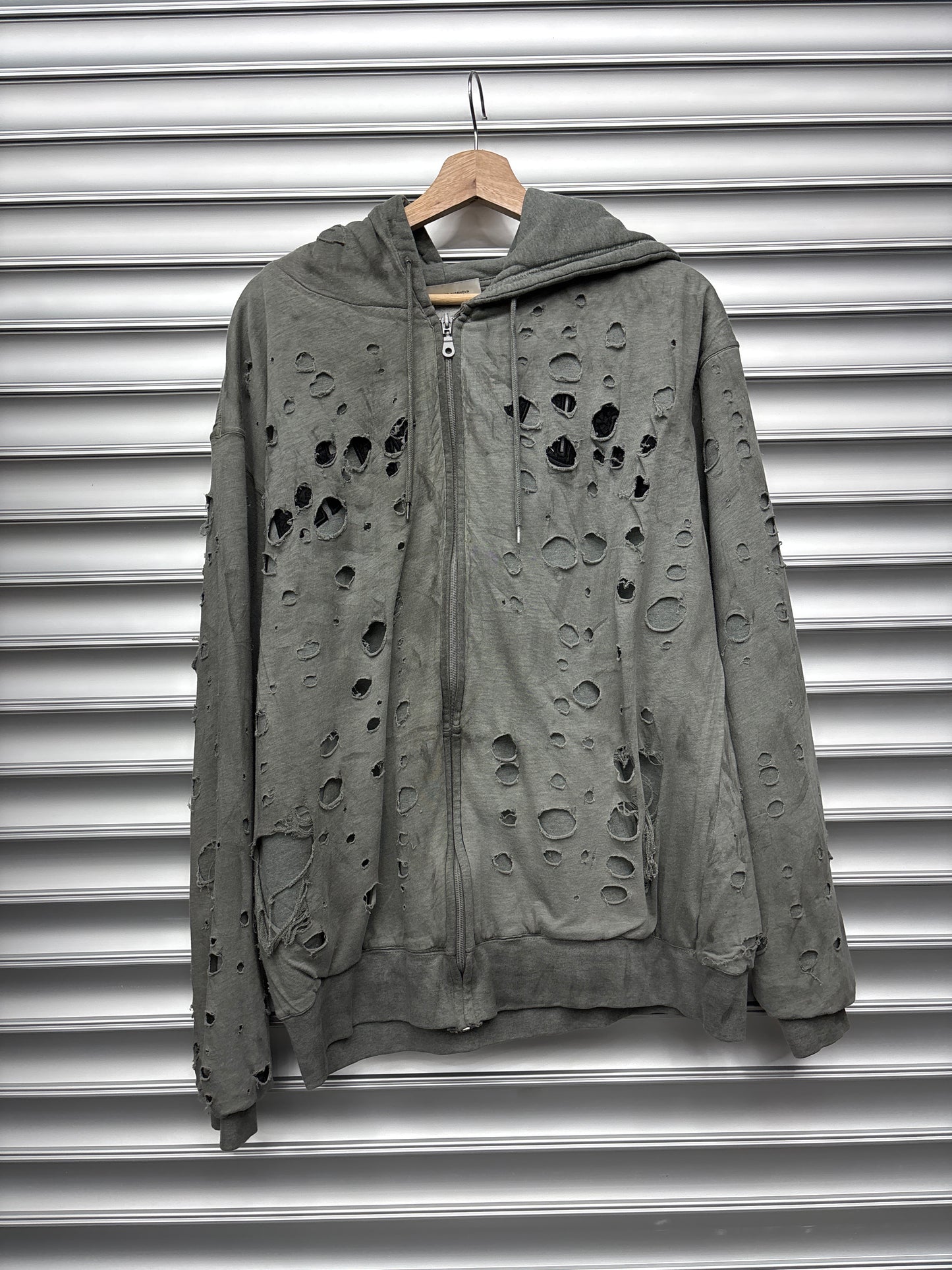 Alexander Digenova Distressed Hoodie - OS