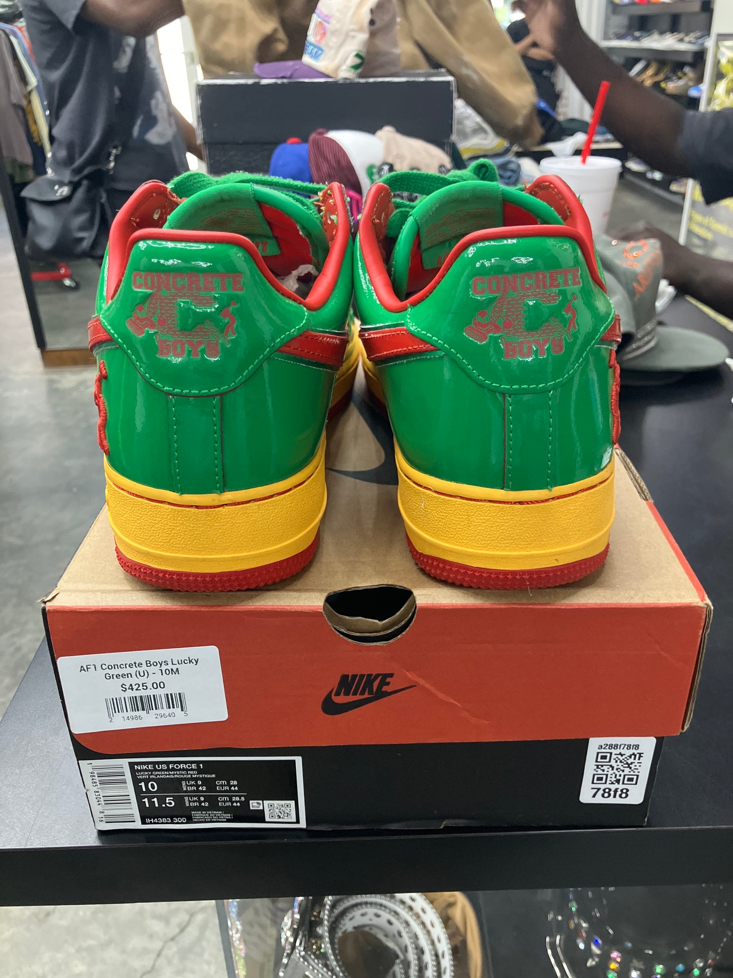 AF1 Concrete Boys Lucky Green (U) - 10M