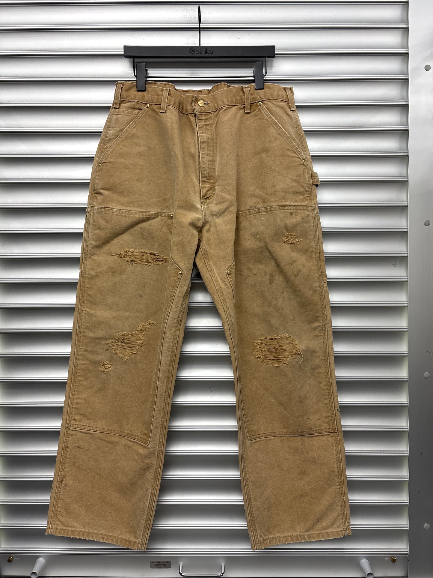 Vintage Tan Carhart Double Knee - 38