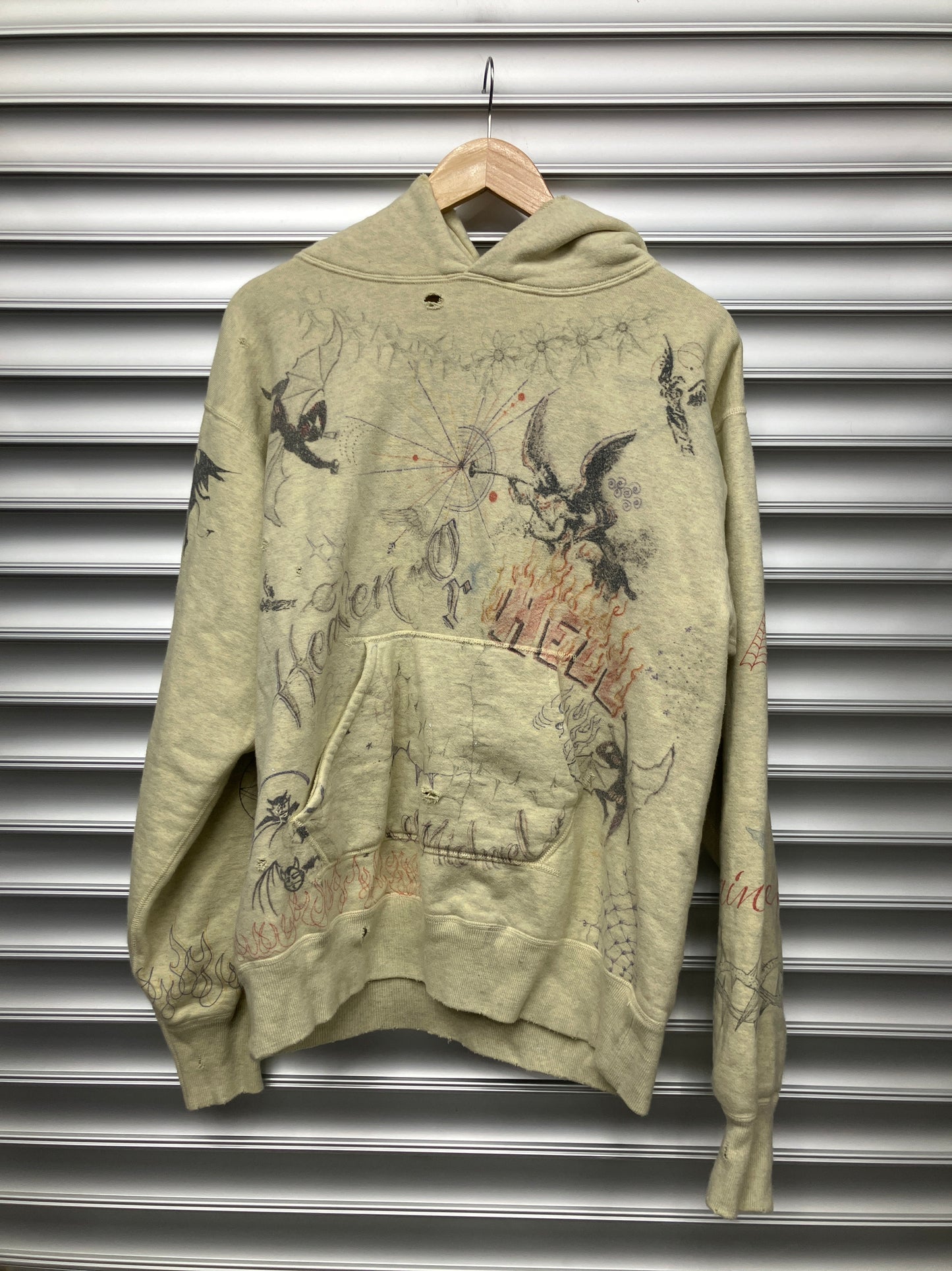 Saint Michael Dr.Woo Heaven Or Hell Hoodie - S