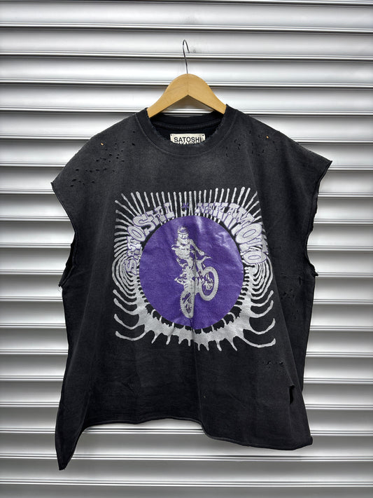 Satoshi Nakamoto Globe Of Death Tee - XL