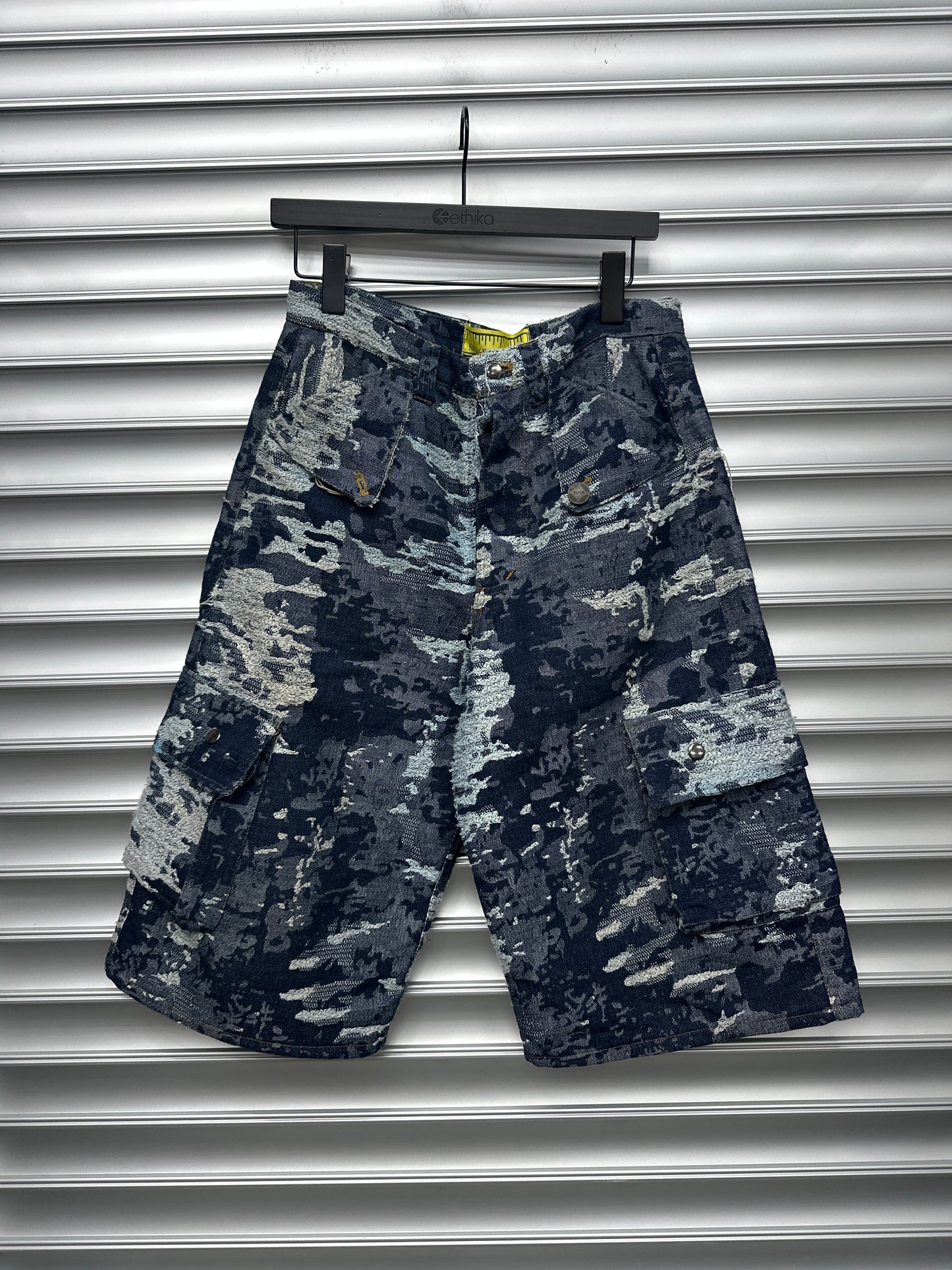 Kentucky Boy Tyler Boro Cargo Denim Shorts - M **
