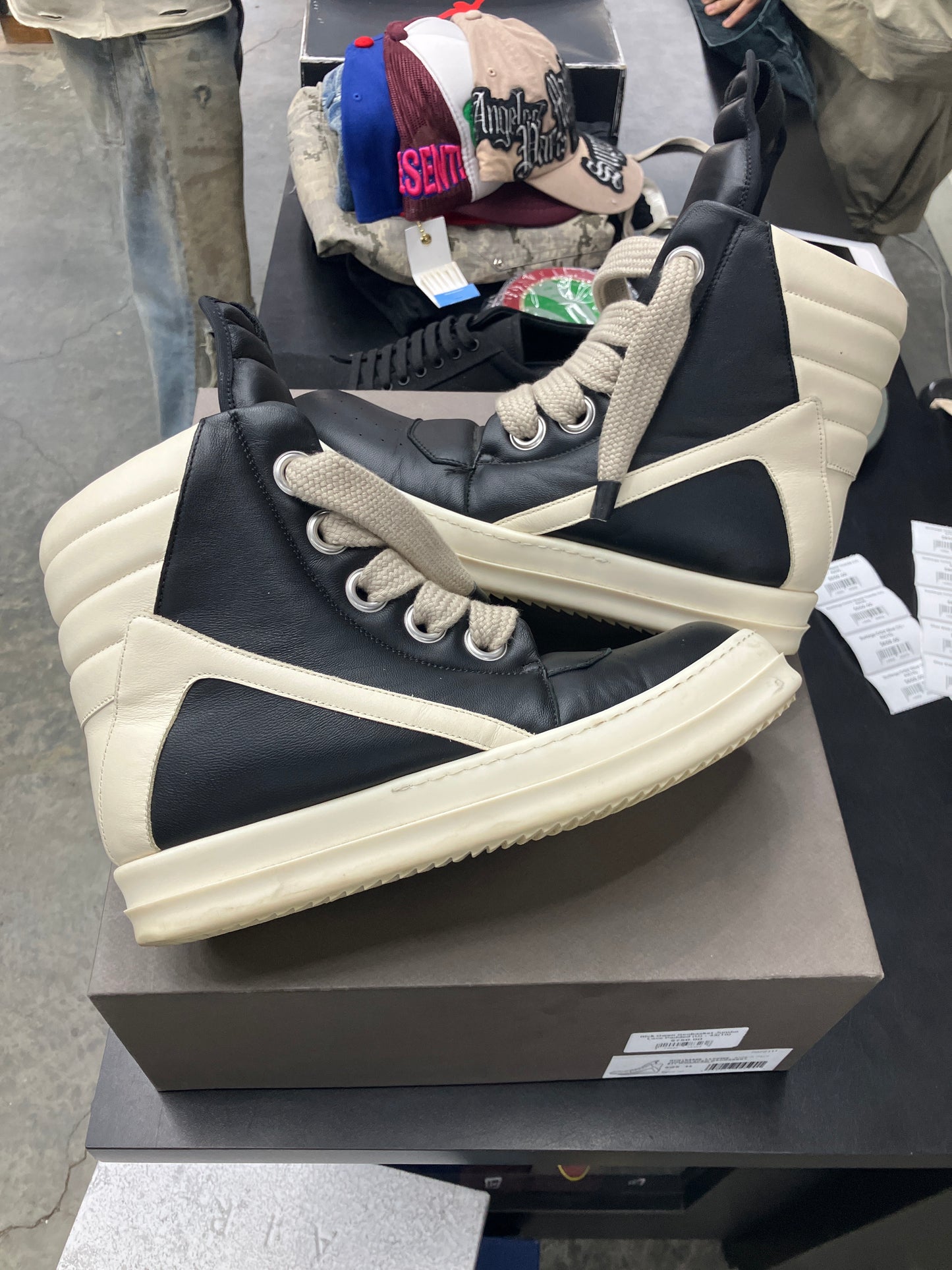Rick Owen Geobasket Jumbo Lace Padded (U) - 43(10)