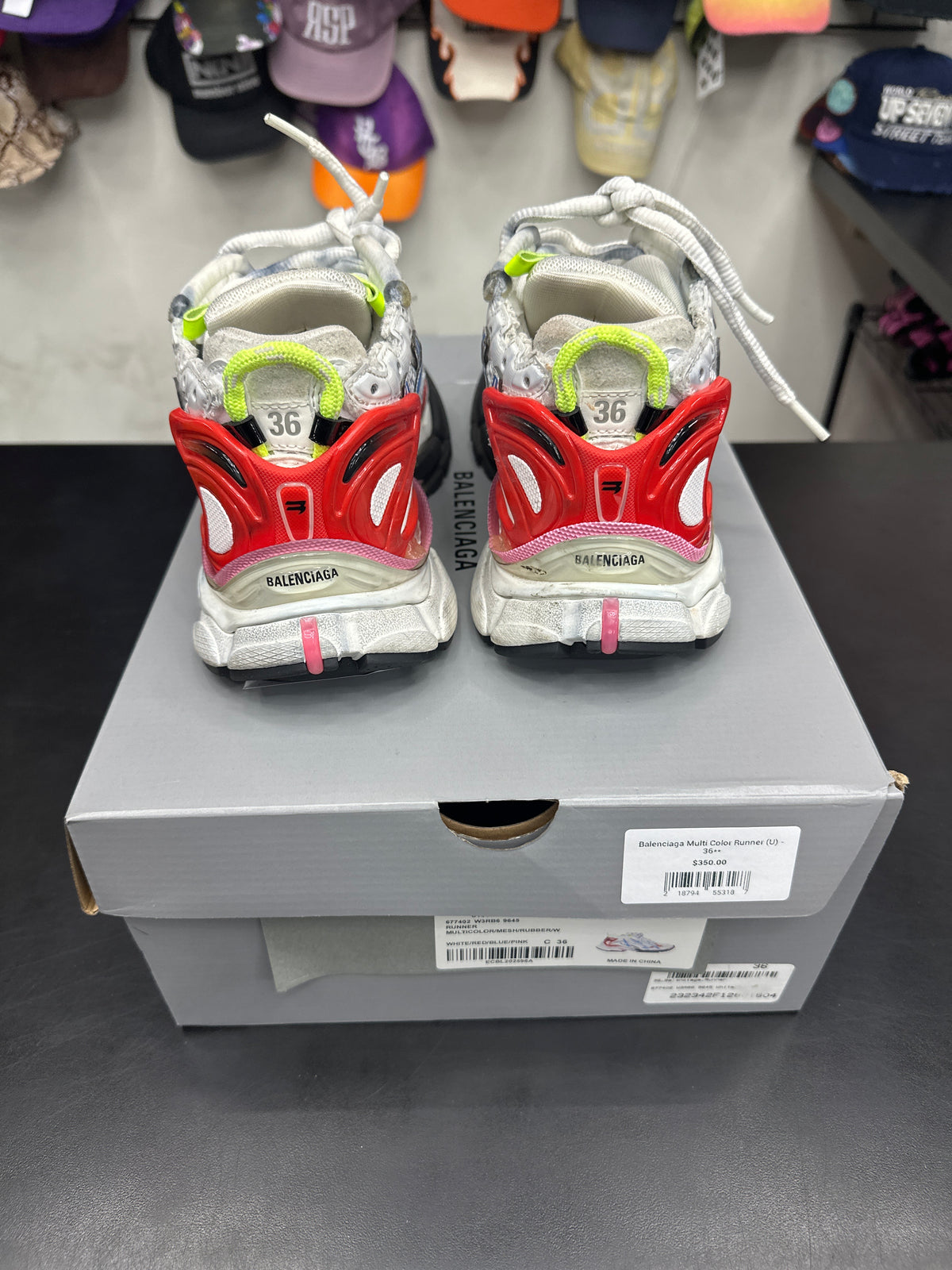 Balenciaga Multi Color Runner (U) - 36**