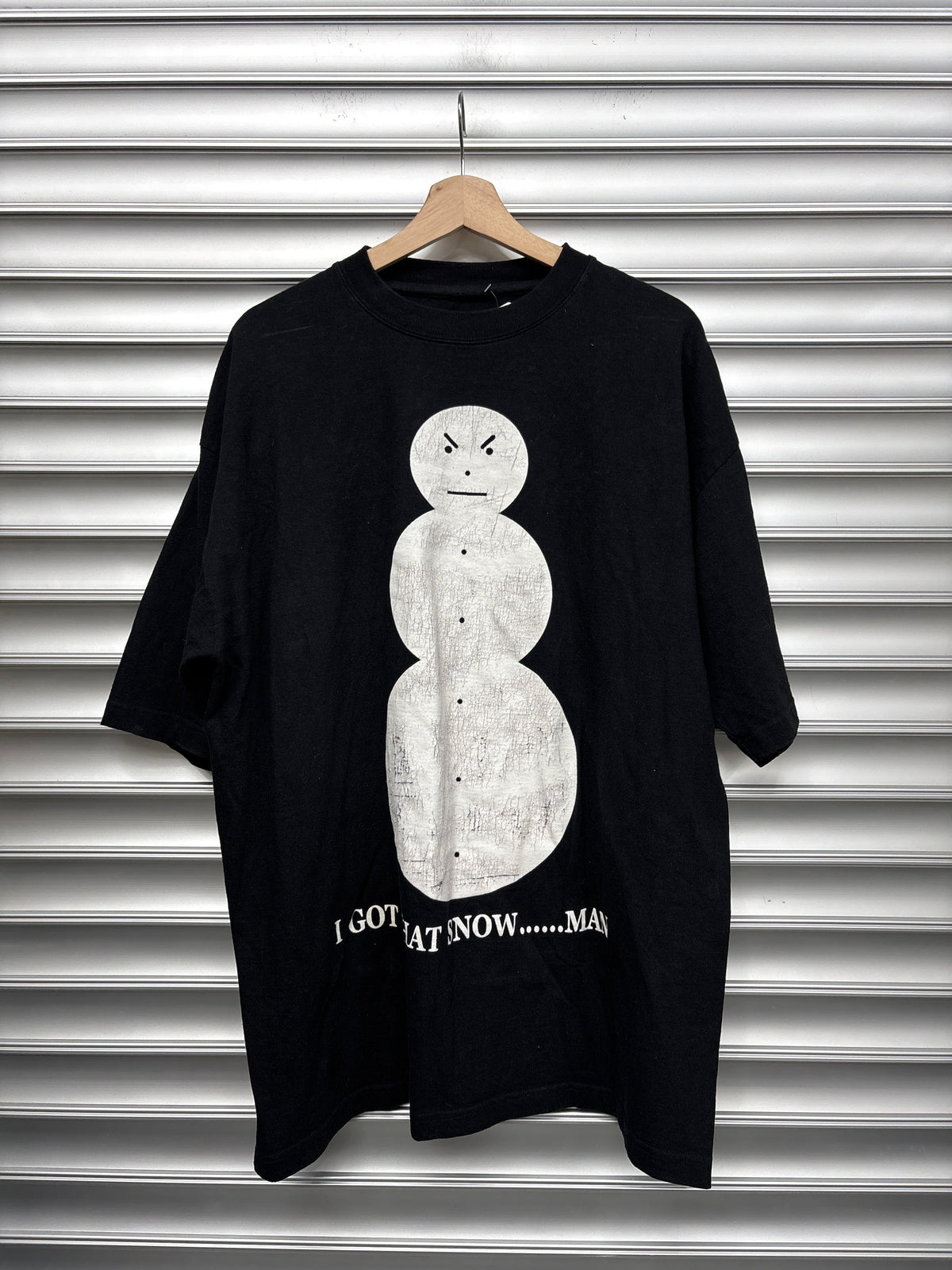 Vintage Snowman Tee - XL**