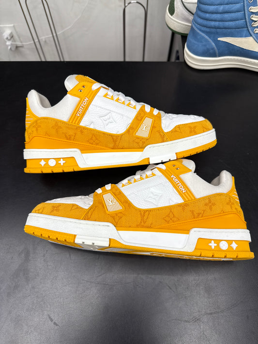 Louis Vuitton Trainer Yellow Denim (U) - 11M (NB)