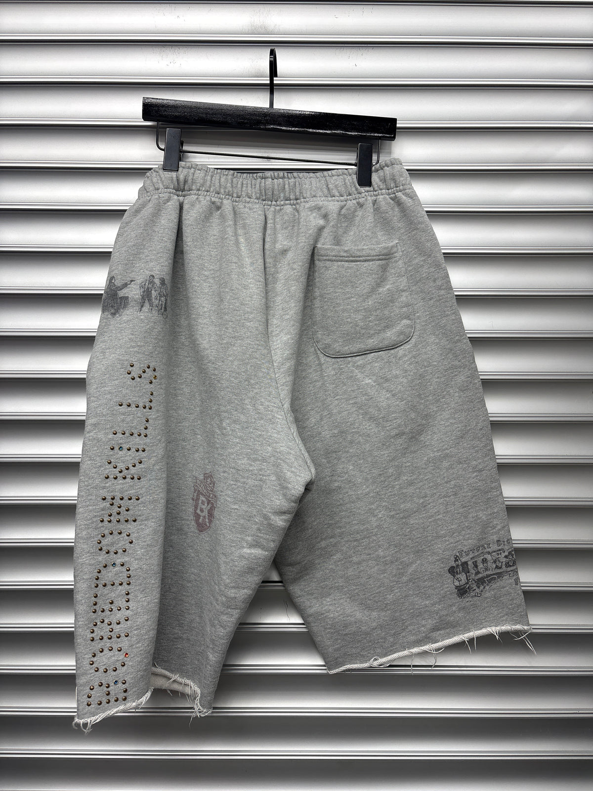 Boredom Kills Grey Shorts - XL**
