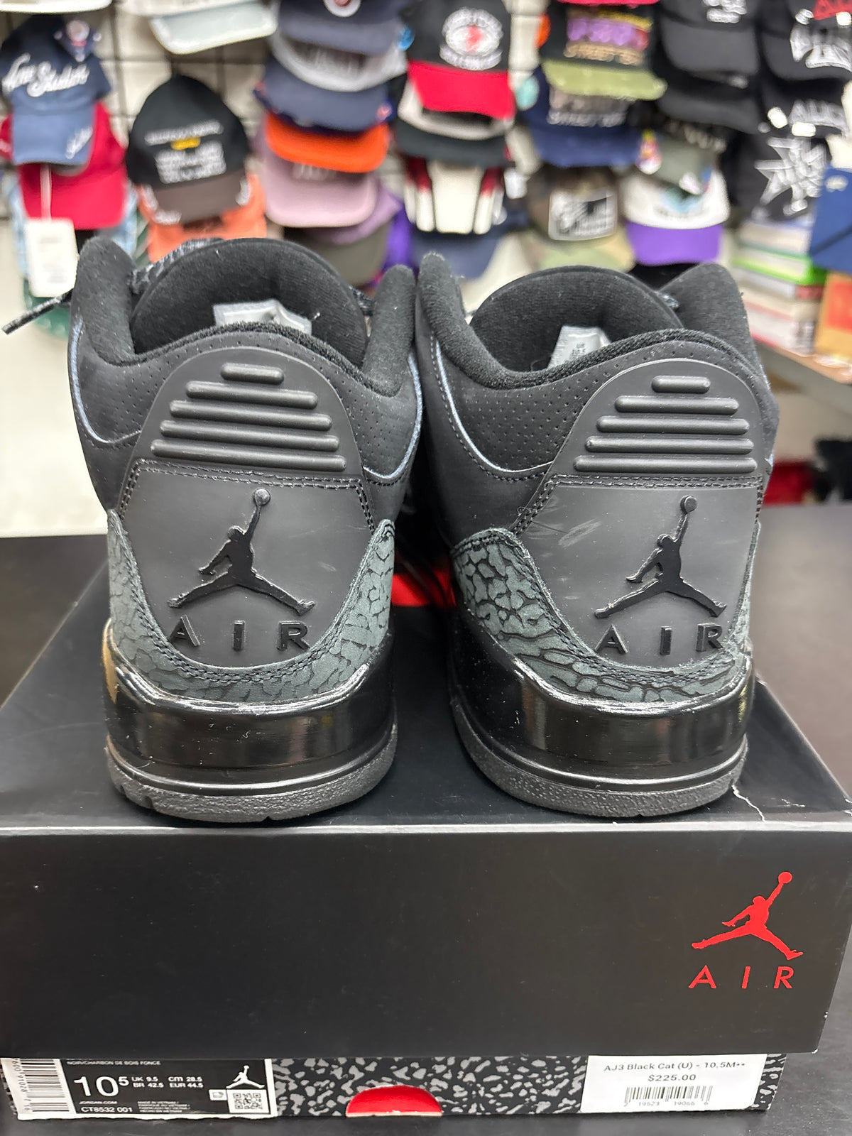 AJ3 Black Cat (U) - 10.5M**