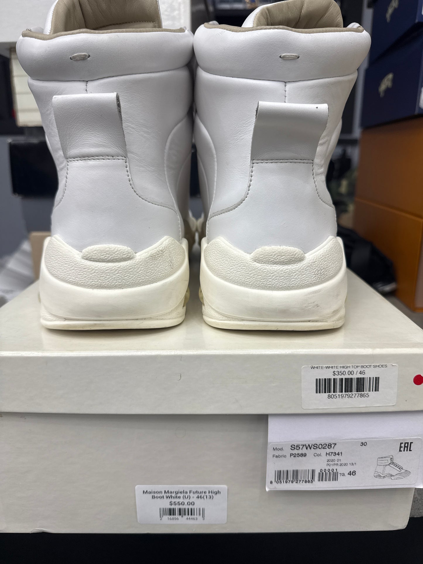 Maison Margiela Future High Boot White (U) - 46(13)