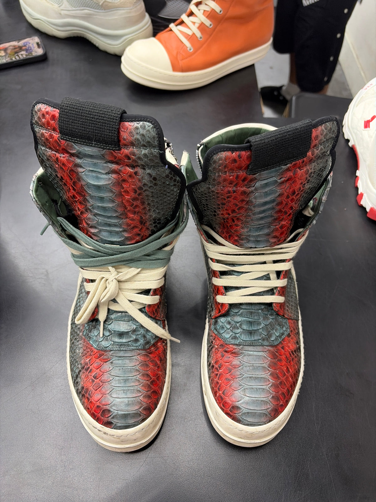 Rick Owen Geobasket Python (U) - 45.5 (NB)**