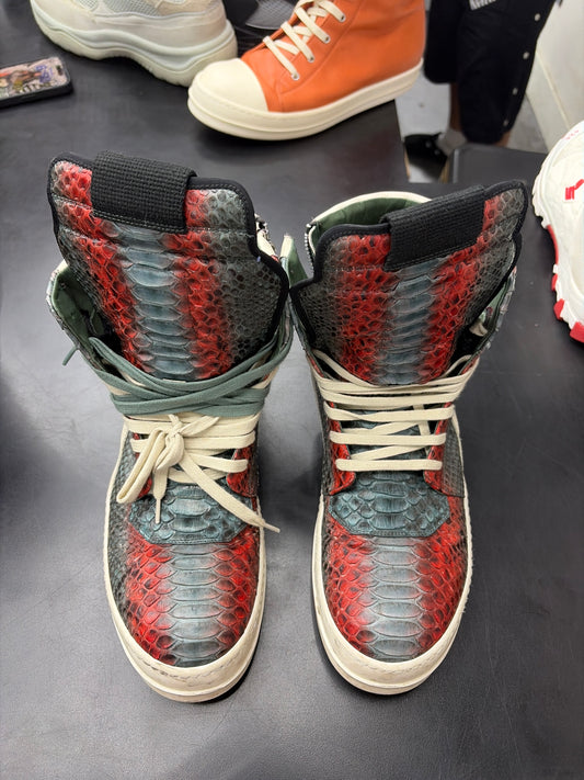 Rick Owen Geobasket Python (U) - 45.5 (NB)**