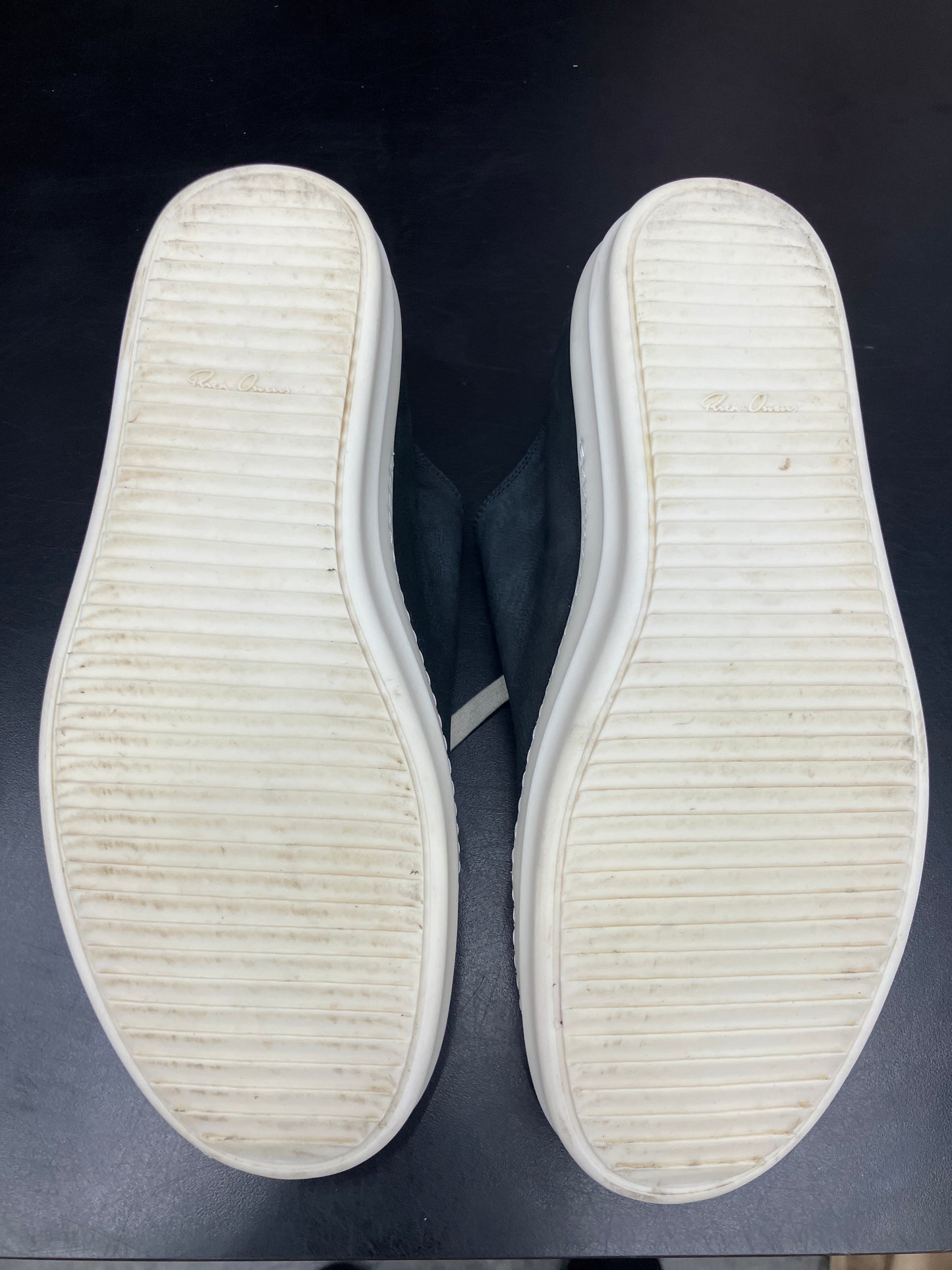 Rick Owen Extreme Low Black Nubuck (U) - 44(11) (NB)