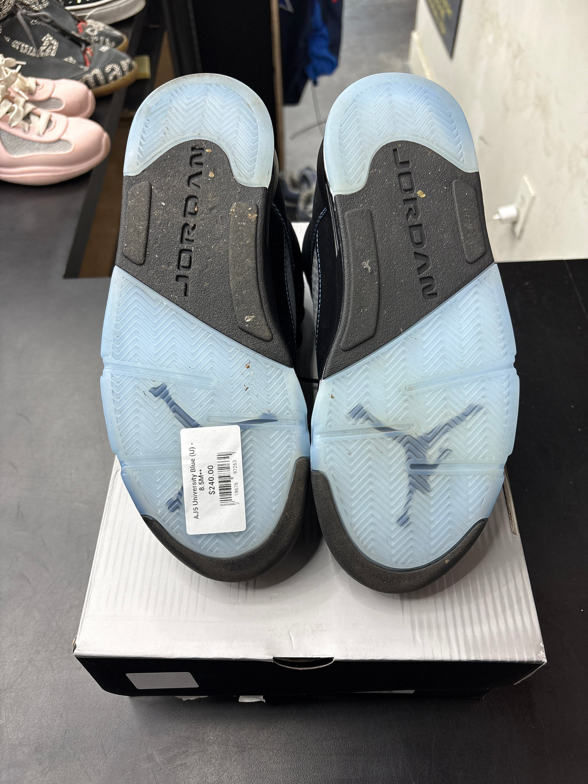 AJ5 University Blue (U) - 8.5M**