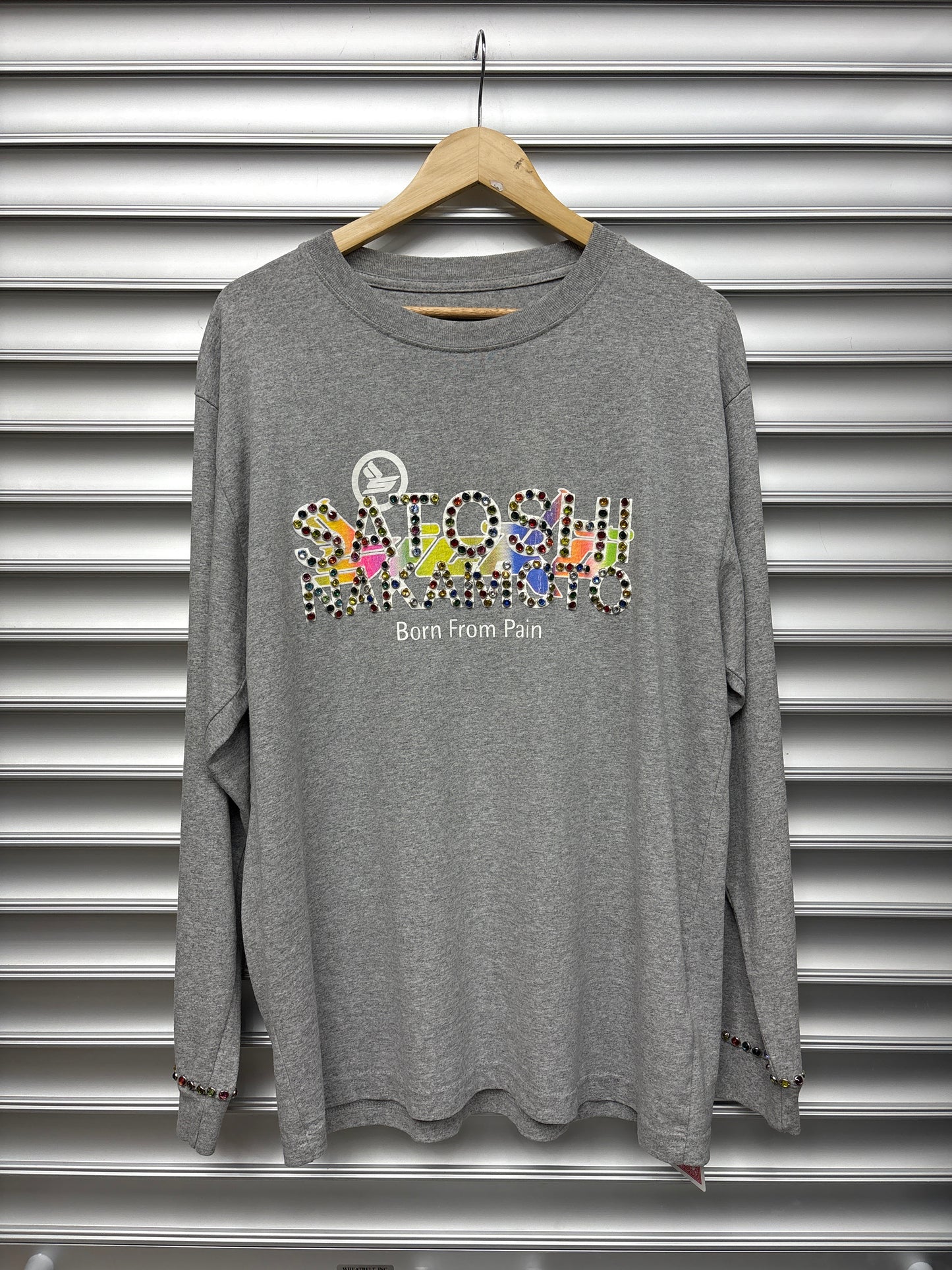 Satoshi Nakamoto Sicko Grey Long Sleeve - L