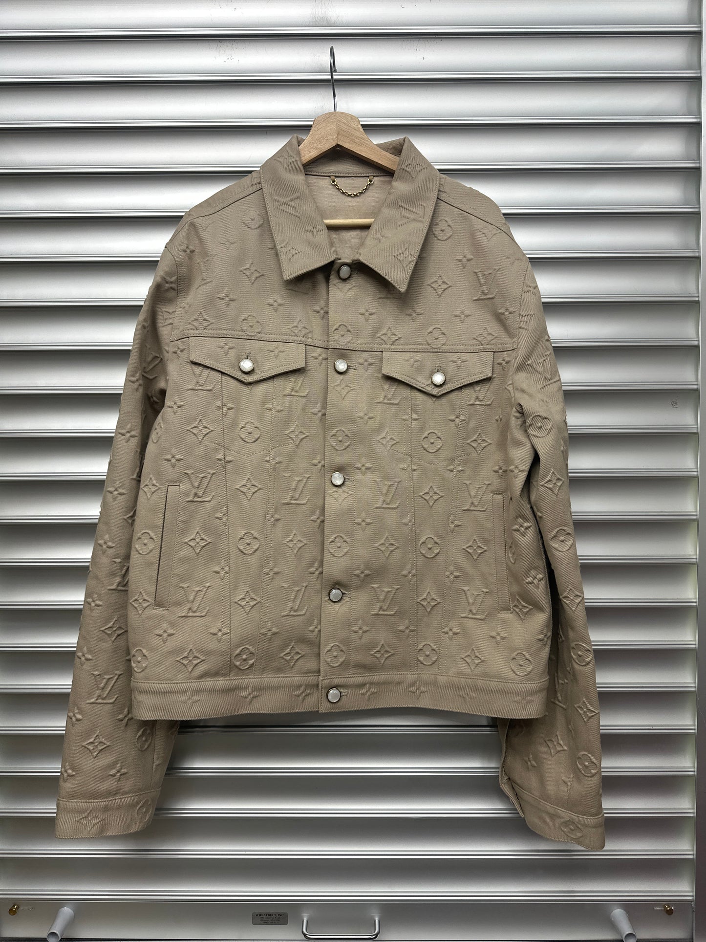 Louis Vuitton Tan Monogram Jacket - 58