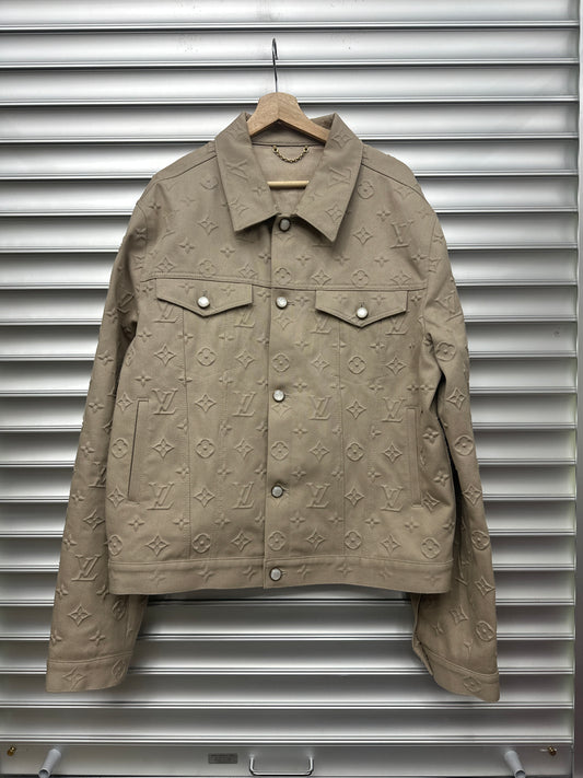 Louis Vuitton Tan Monogram Jacket - 58