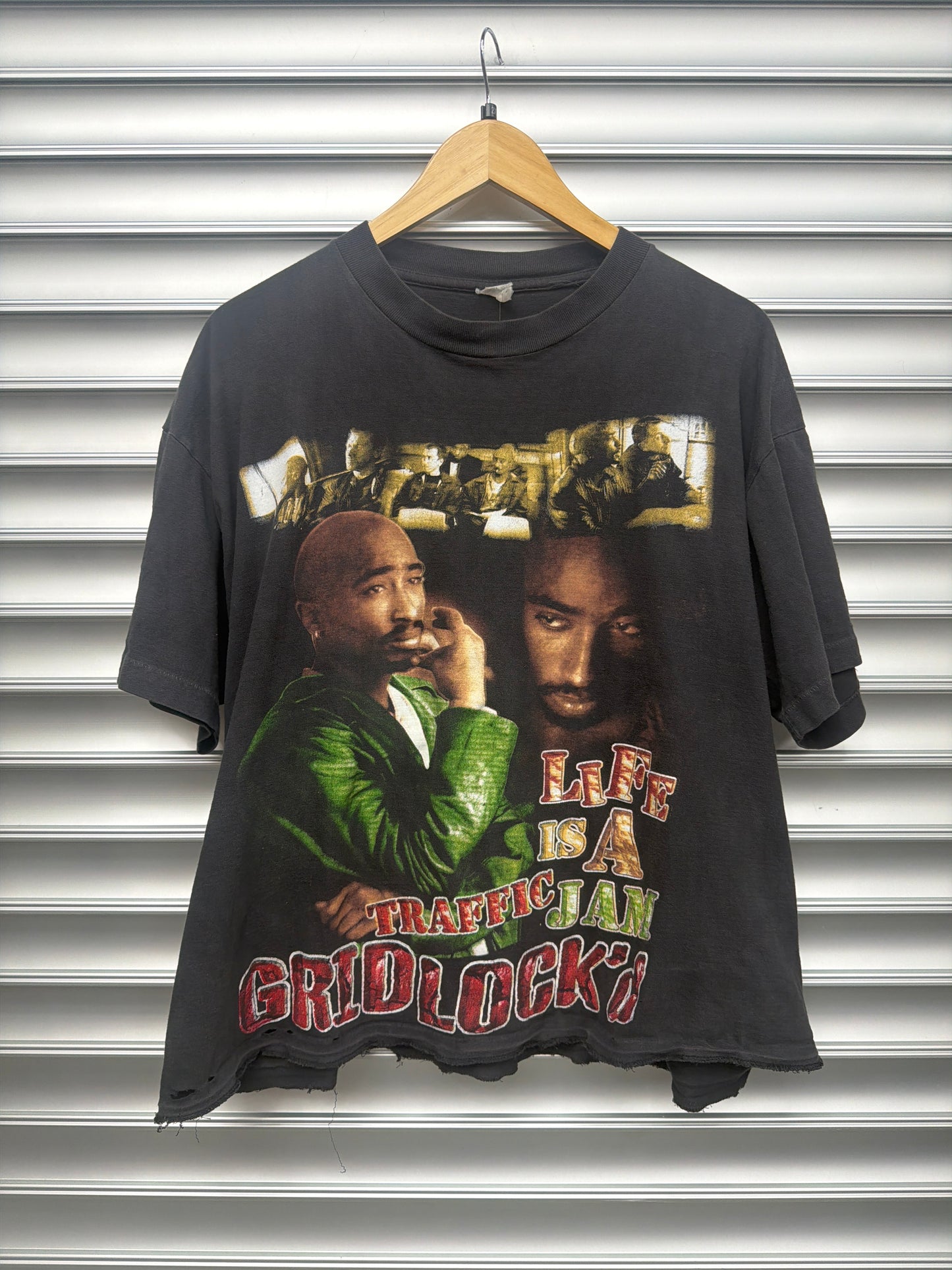 Vintage Tupac Rap Tee - L**