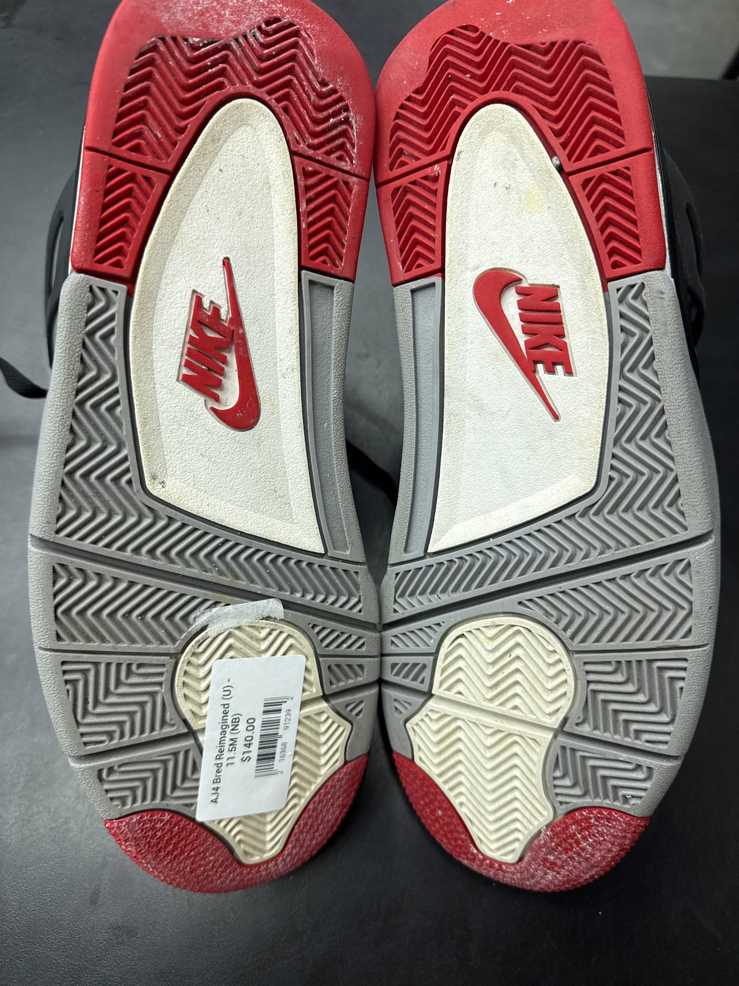 AJ4 Bred Reimagined (U) - 11.5M (NB)