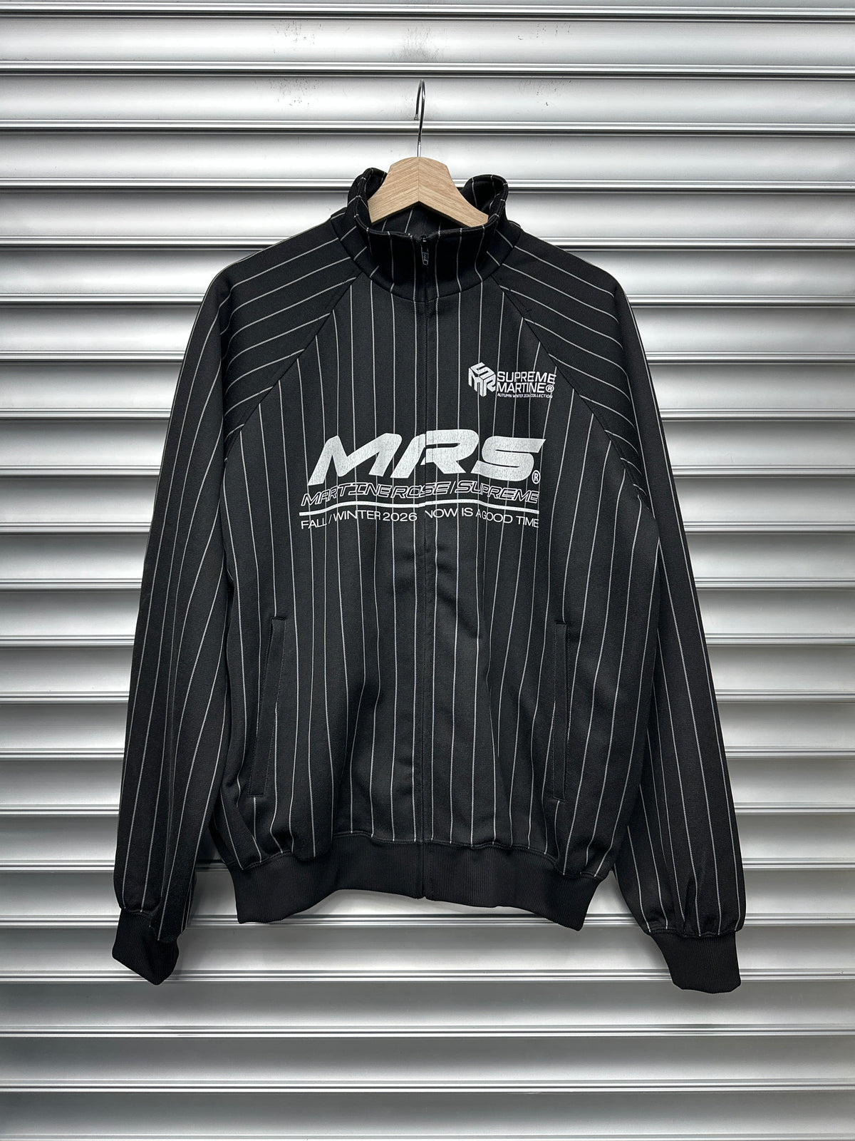 Supreme Martine Rose Striped Zip Up - M**