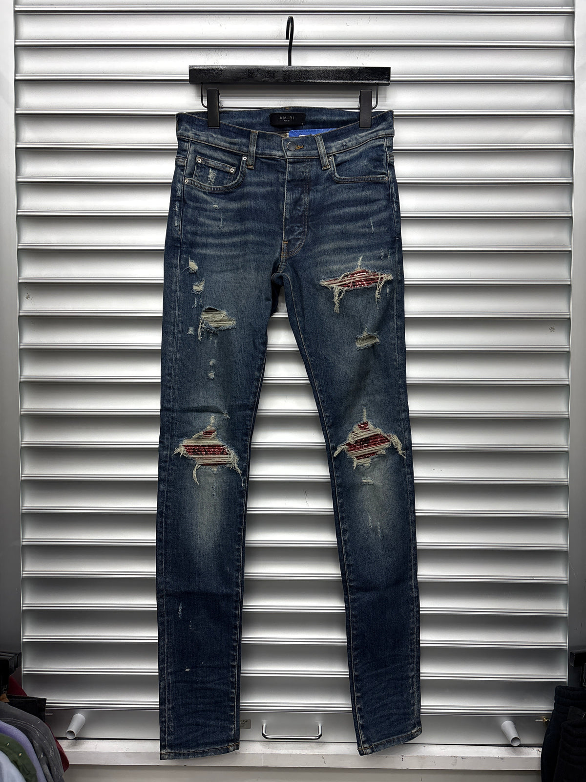 Amiri Mx1 Red Bandana Patch - 30