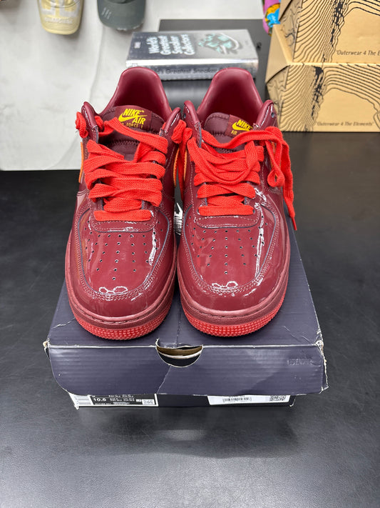 AF1 Patent Dark Team Red (U) - 9M**
