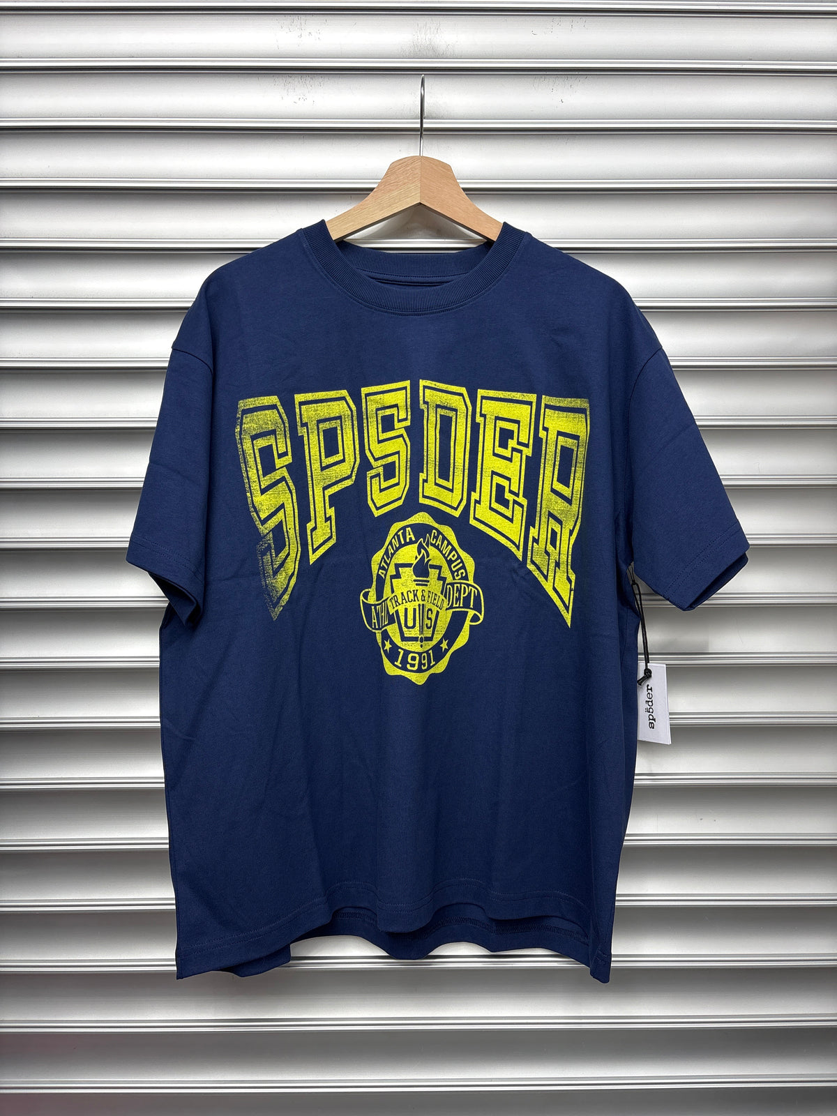 Spider Blue Campus Tee - L**