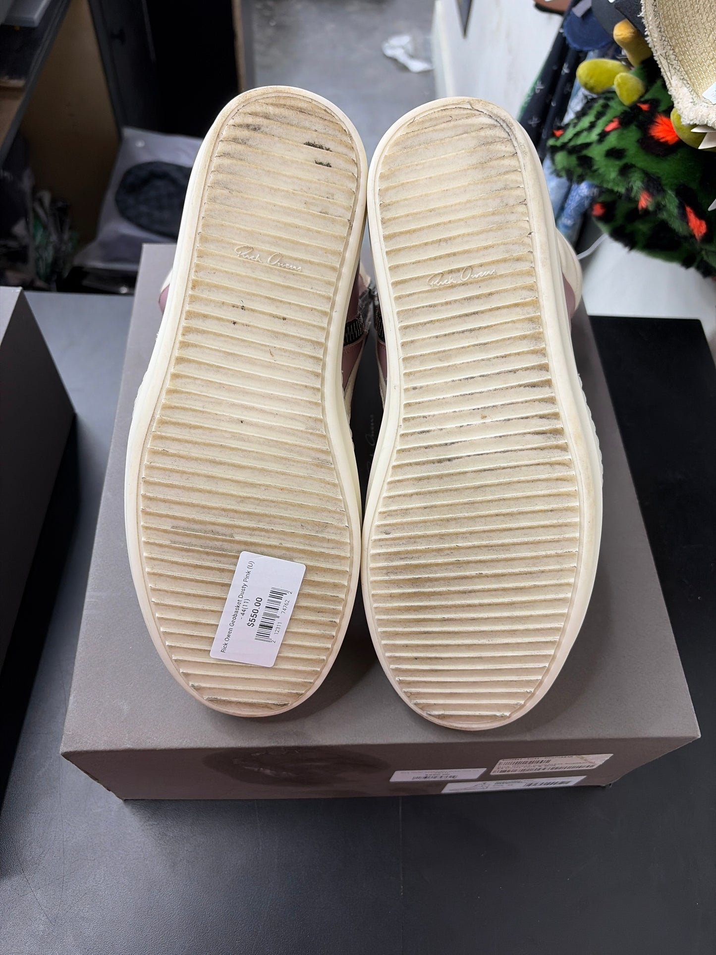 Rick Owen Geobasket Dusty Pink (U) - 44(11)