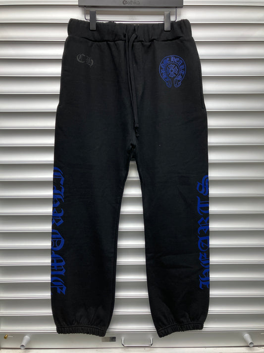 Brand New Chrome Black Blue Sweatpants - M