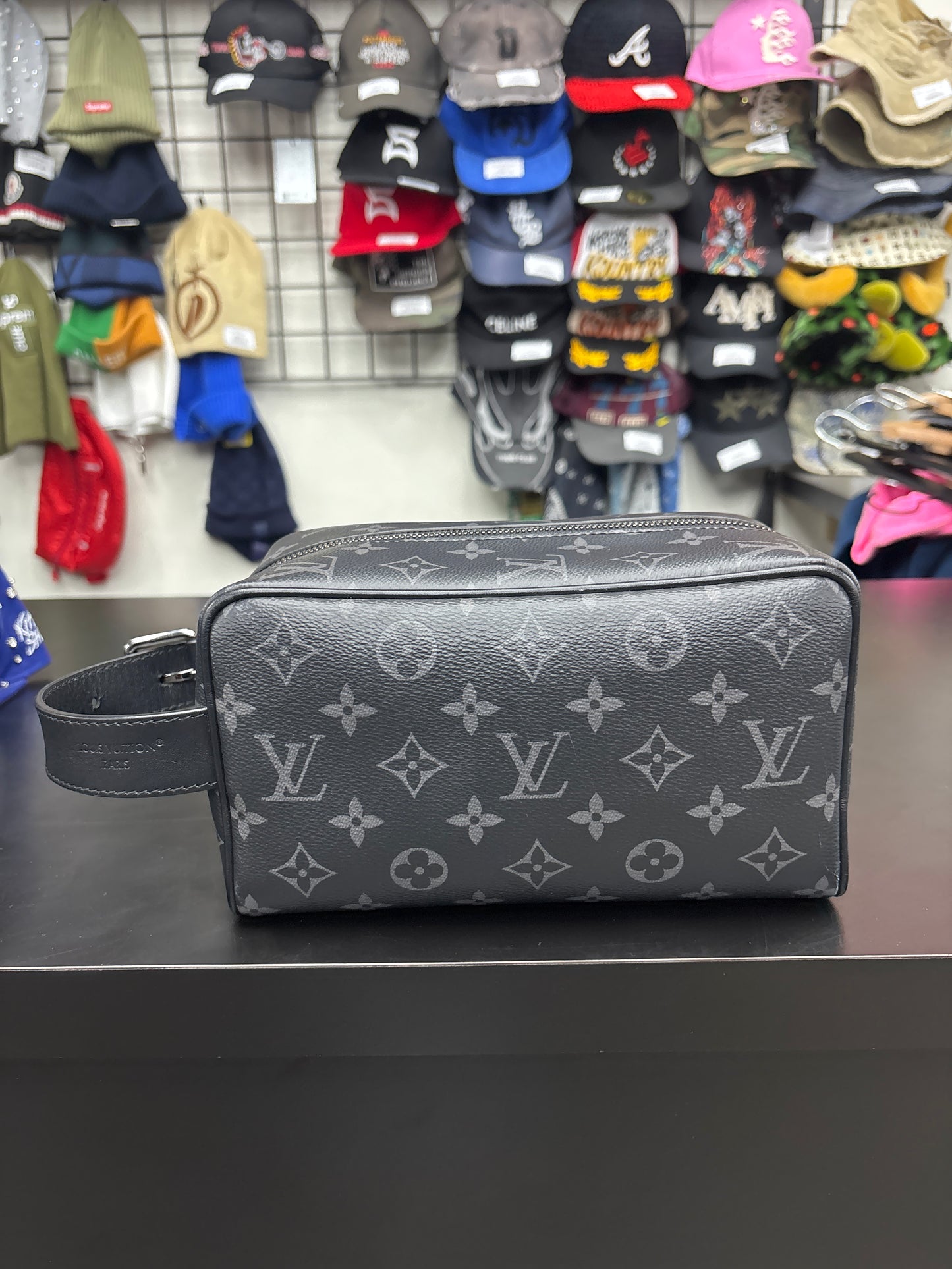 Louis Vuitton Monogram Black Pouch - OS