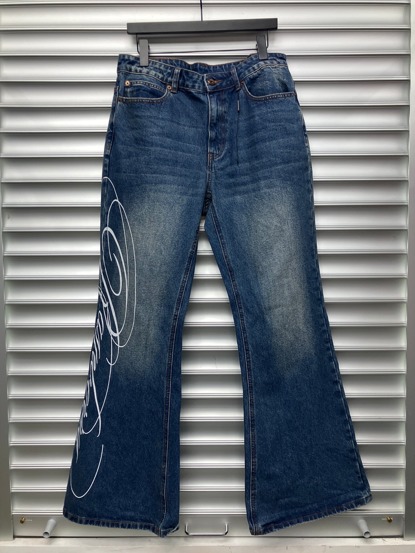 Raspberry Hills Script Denim - M