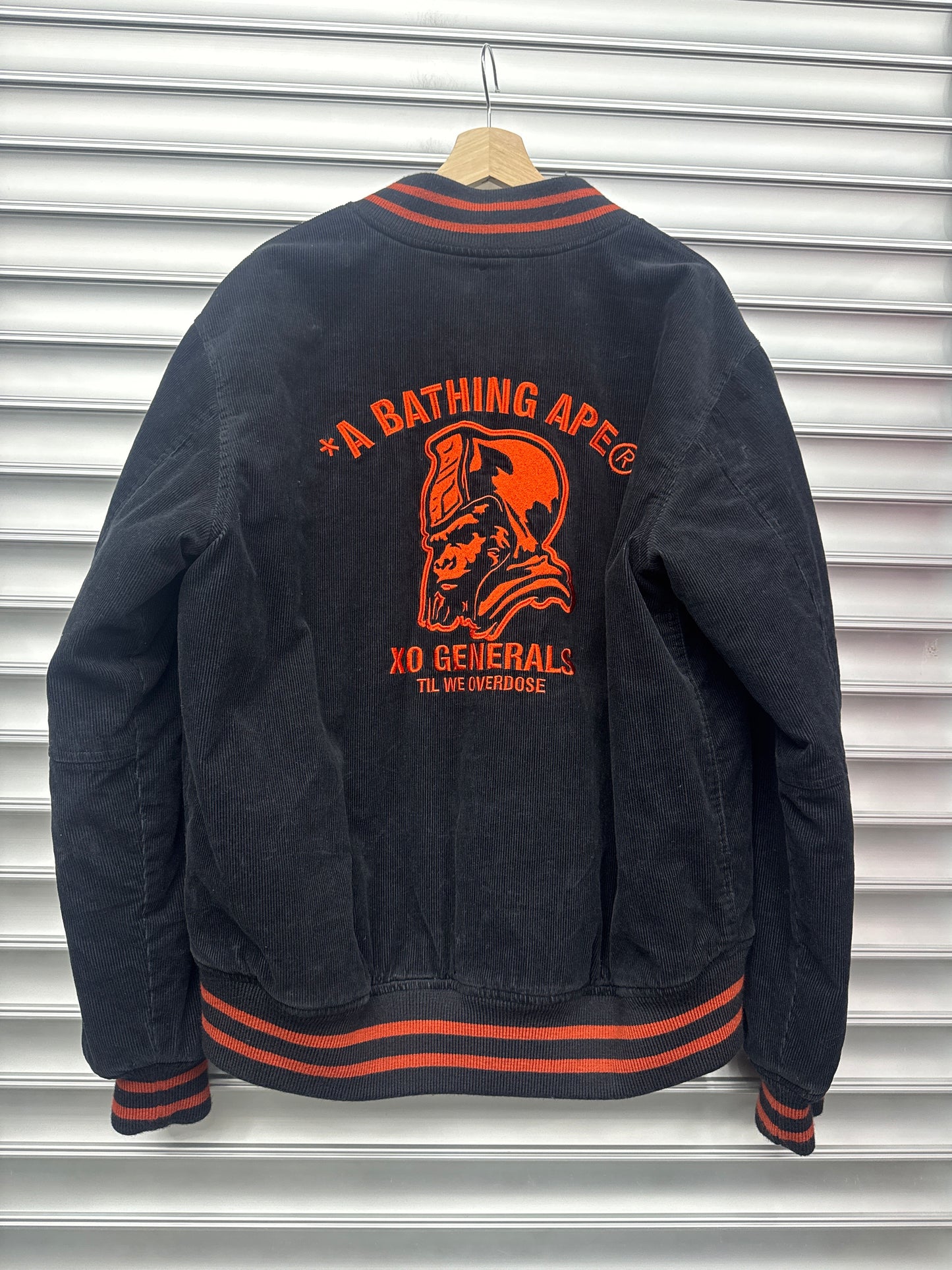 Bape Corduroy Orange Jacket - 2XL