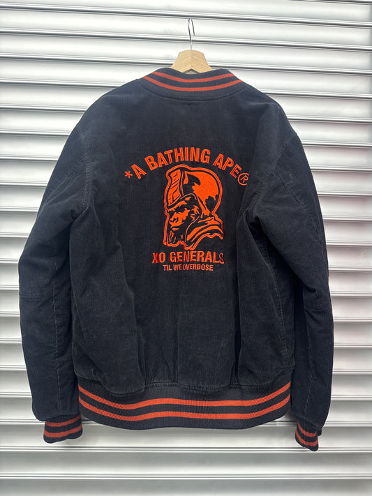 Bape Corduroy Orange Jacket - 2XL