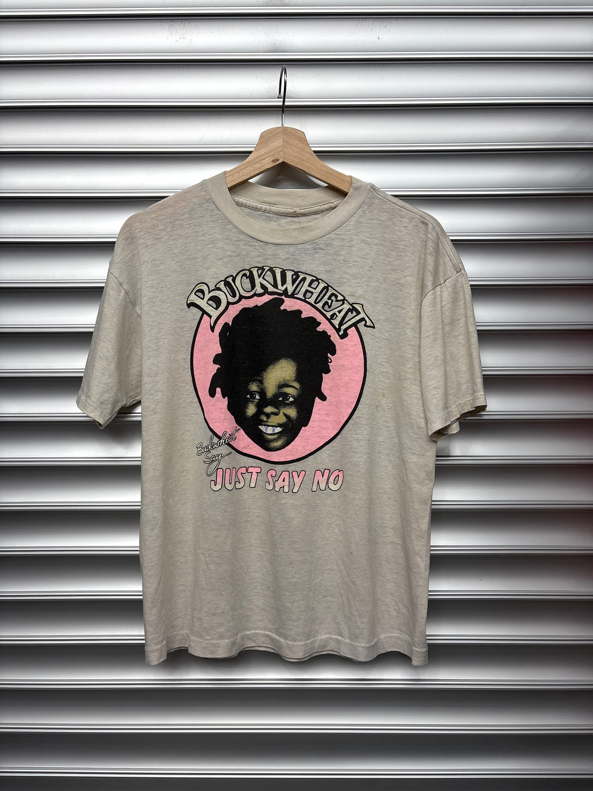Vintage Buckwheat Tee - L**