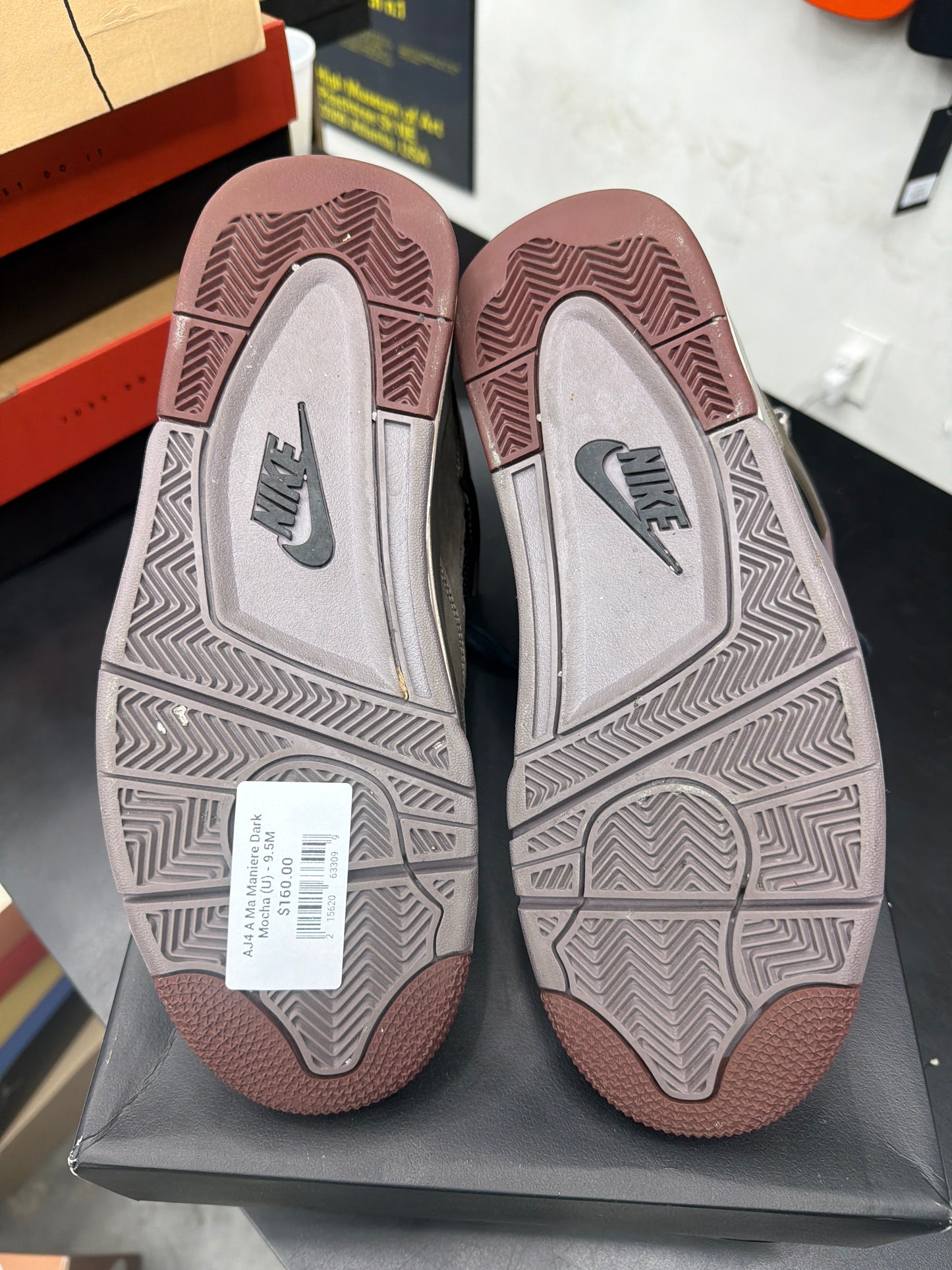 AJ4 A Ma Maniere Dark Mocha (U) - 9.5M