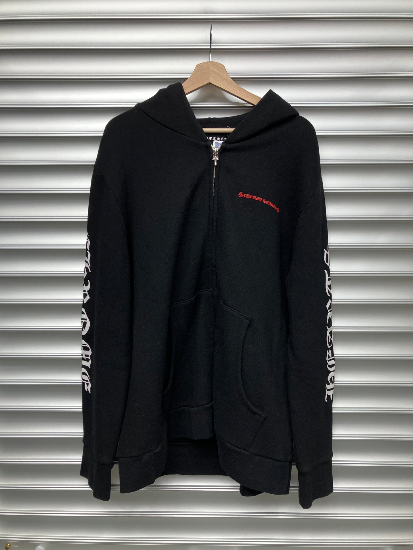 Chrome Hearts Matty Boy Zip Up Hoodie - M