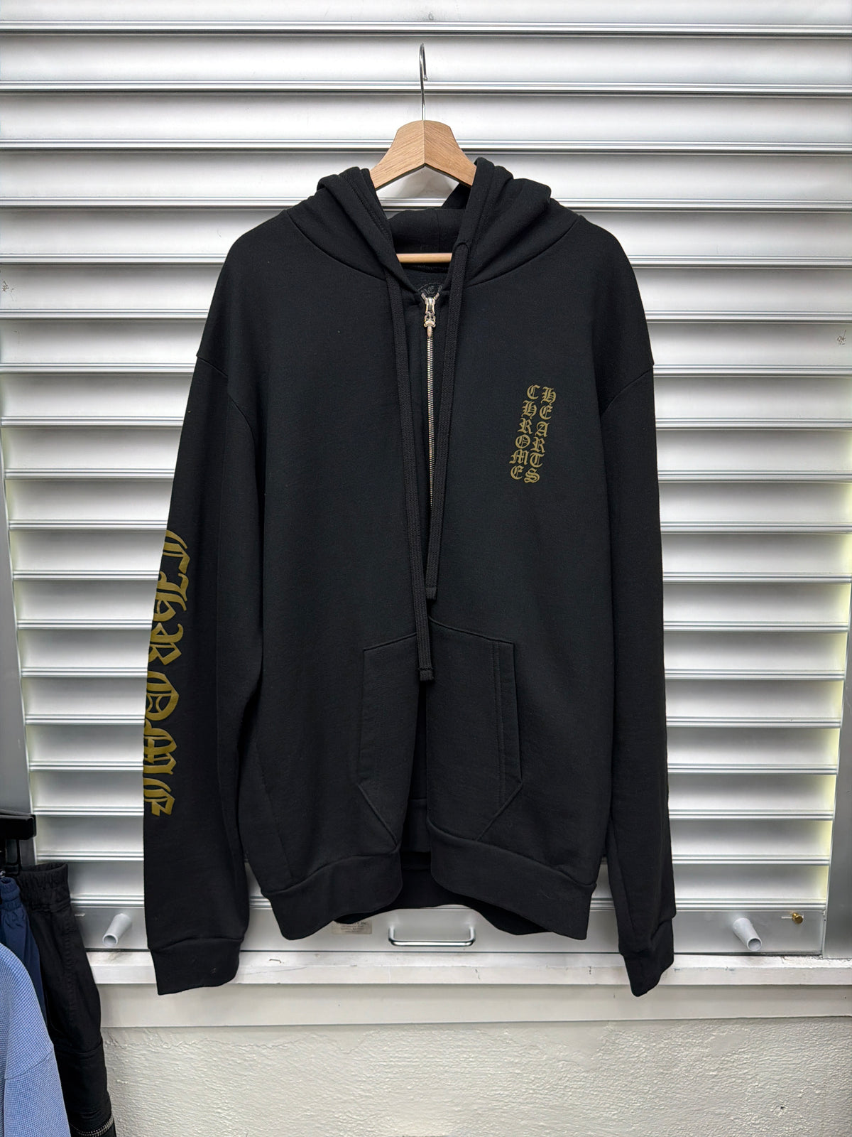 Chrome Hearts Brown Glitter Zip - L**