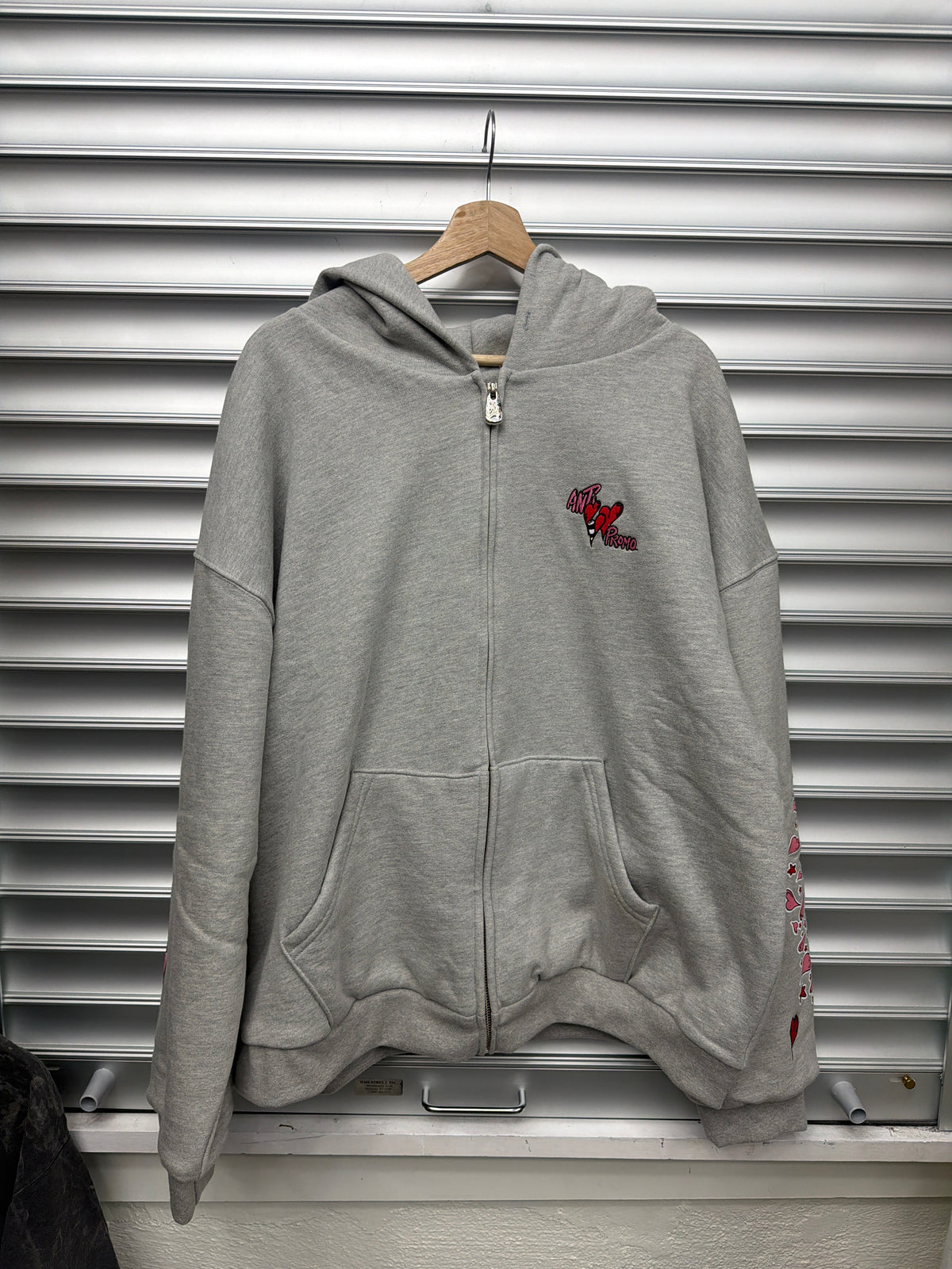 Matty Boy Sadistic Grey Zip Up - XXL**