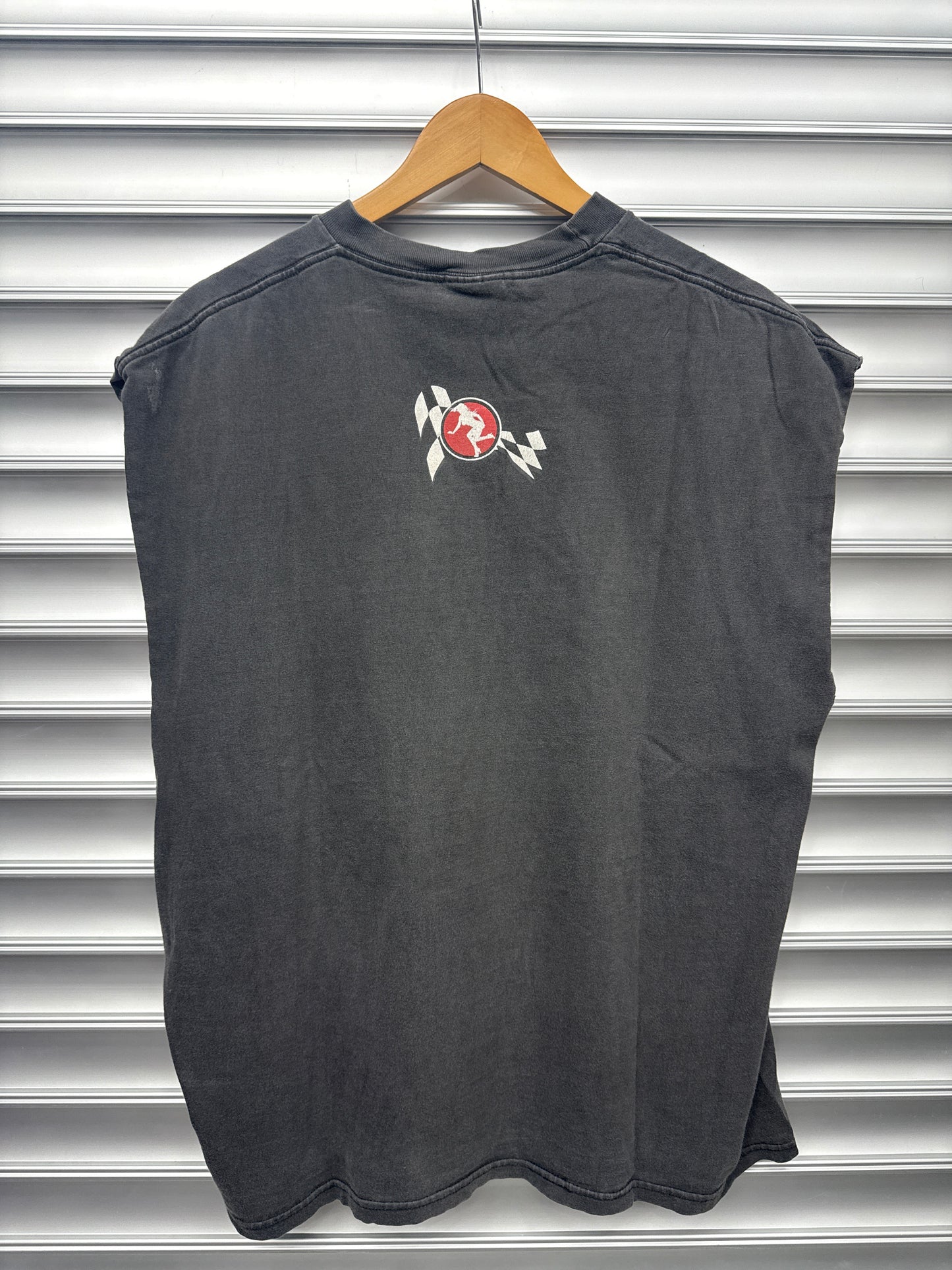 Vintage Racing Cutoff Tee - L*