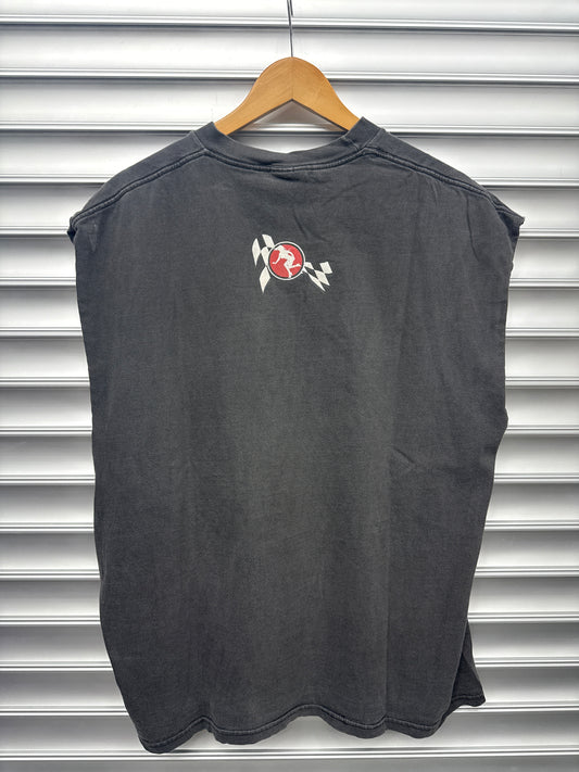 Vintage Racing Cutoff Tee - L*