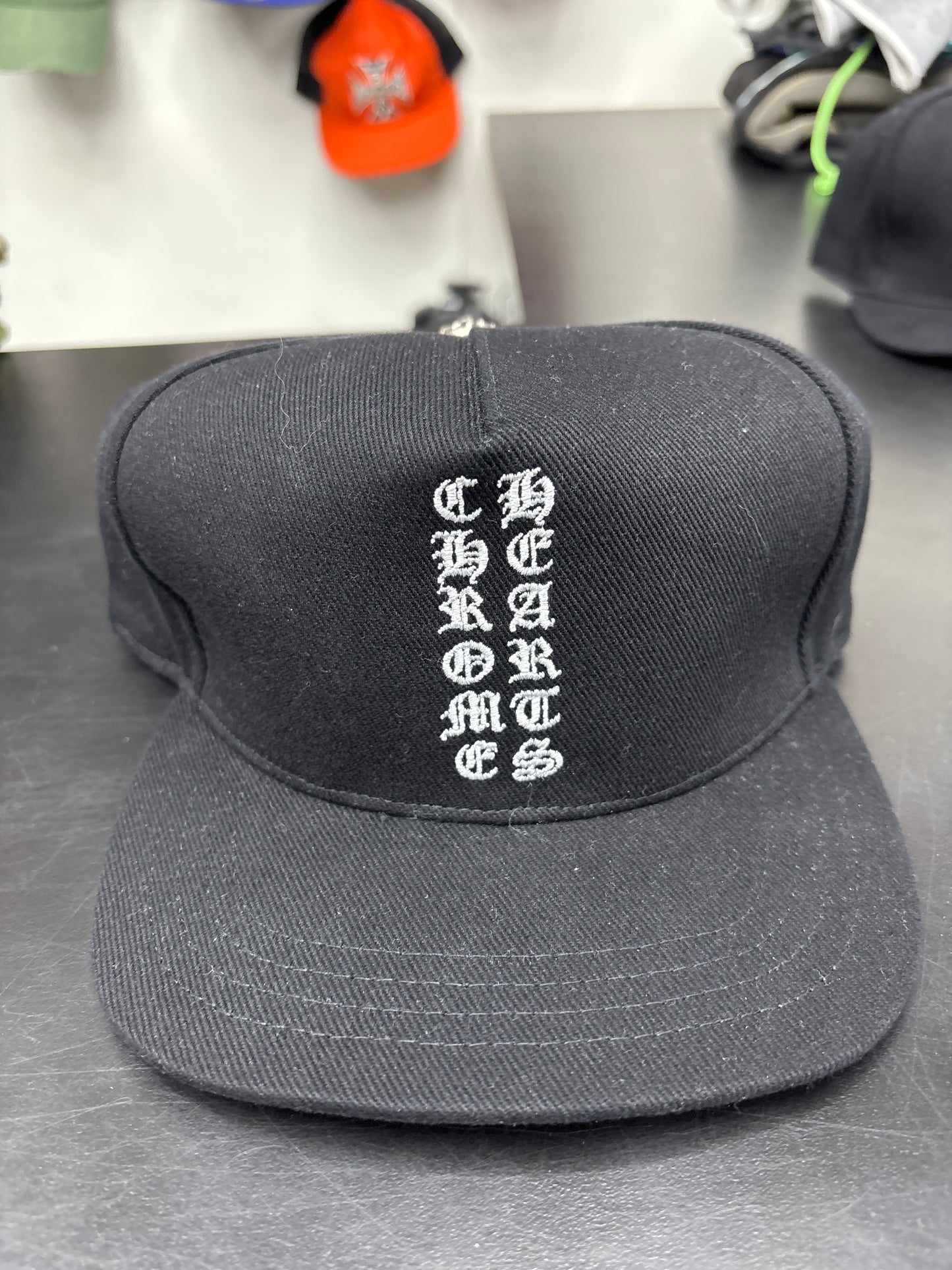Chrome Hearts Vertical Logo Hat