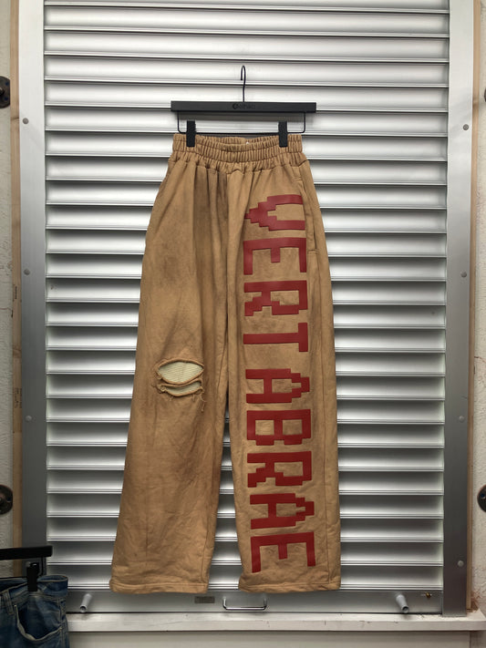Vertabrae Tan Sample Sweats - L