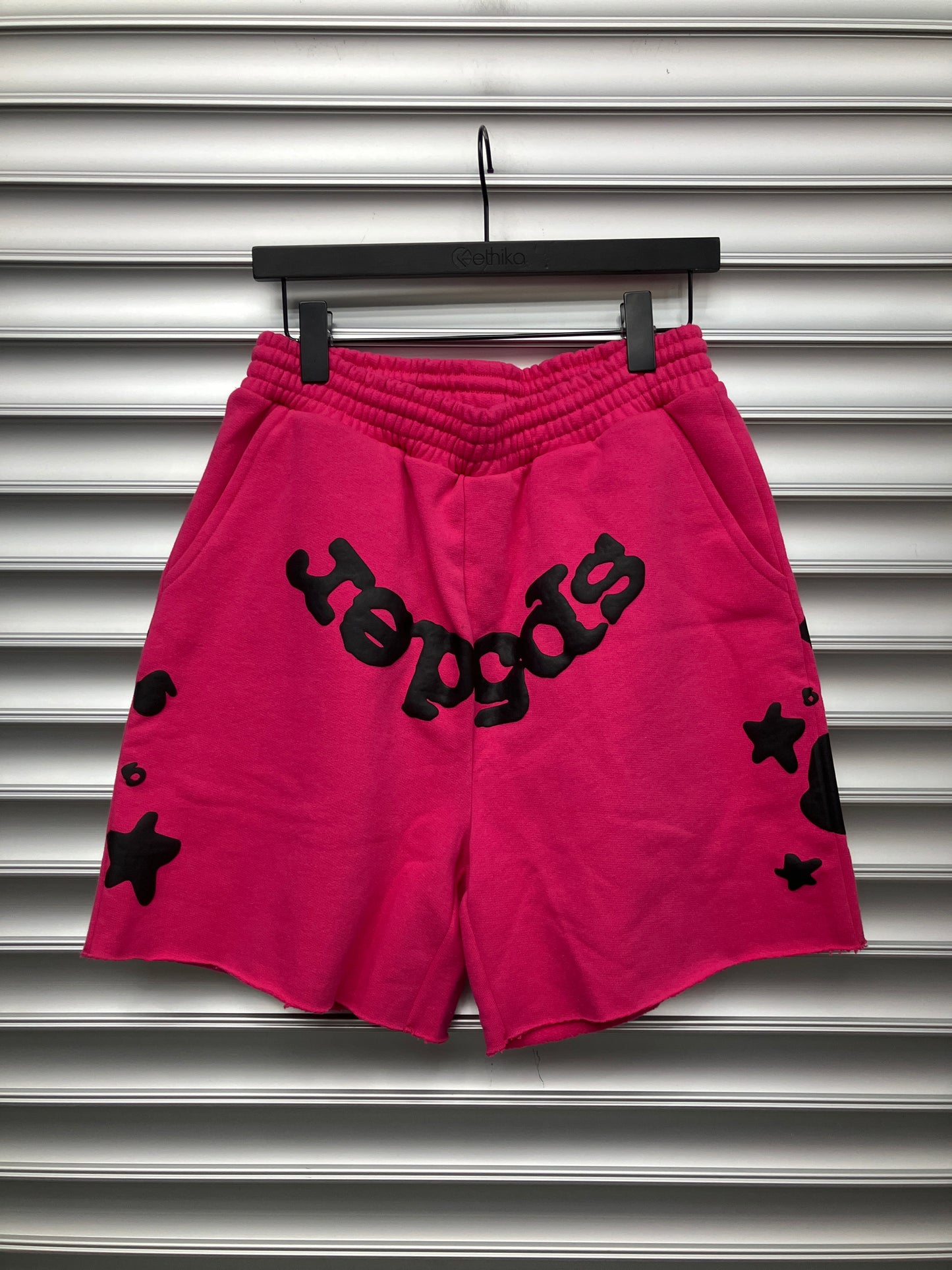 Pink Spider Shorts - S