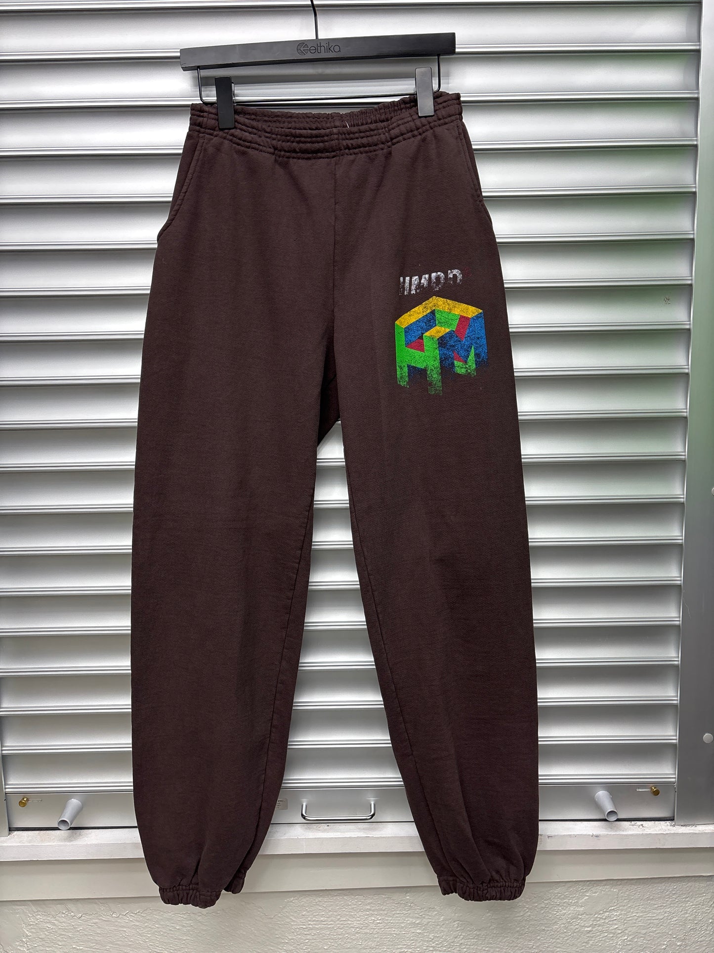 HMDD Brown Chim Sweatpants - M