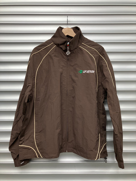 Up Seven Brown Track Jacket - S