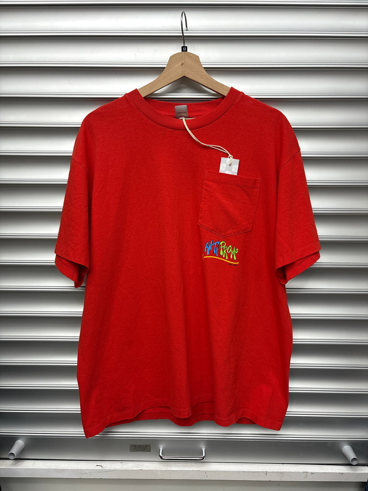Red Anti Promo Tee - M