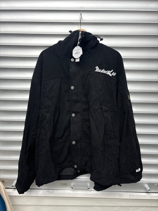 Sicko Black Corduroy Jacket - XL**