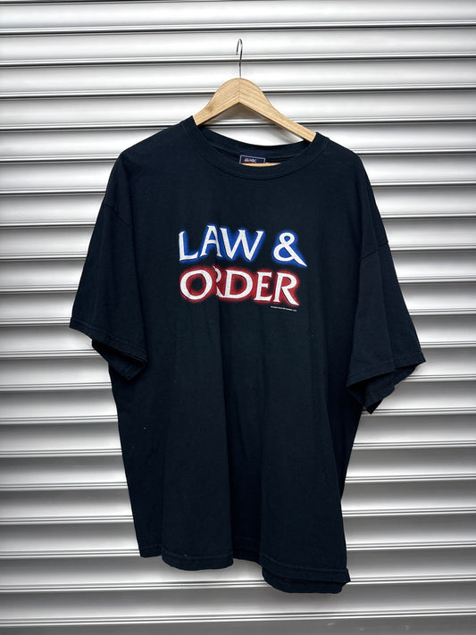 Vintage Law And Order Tee - XL