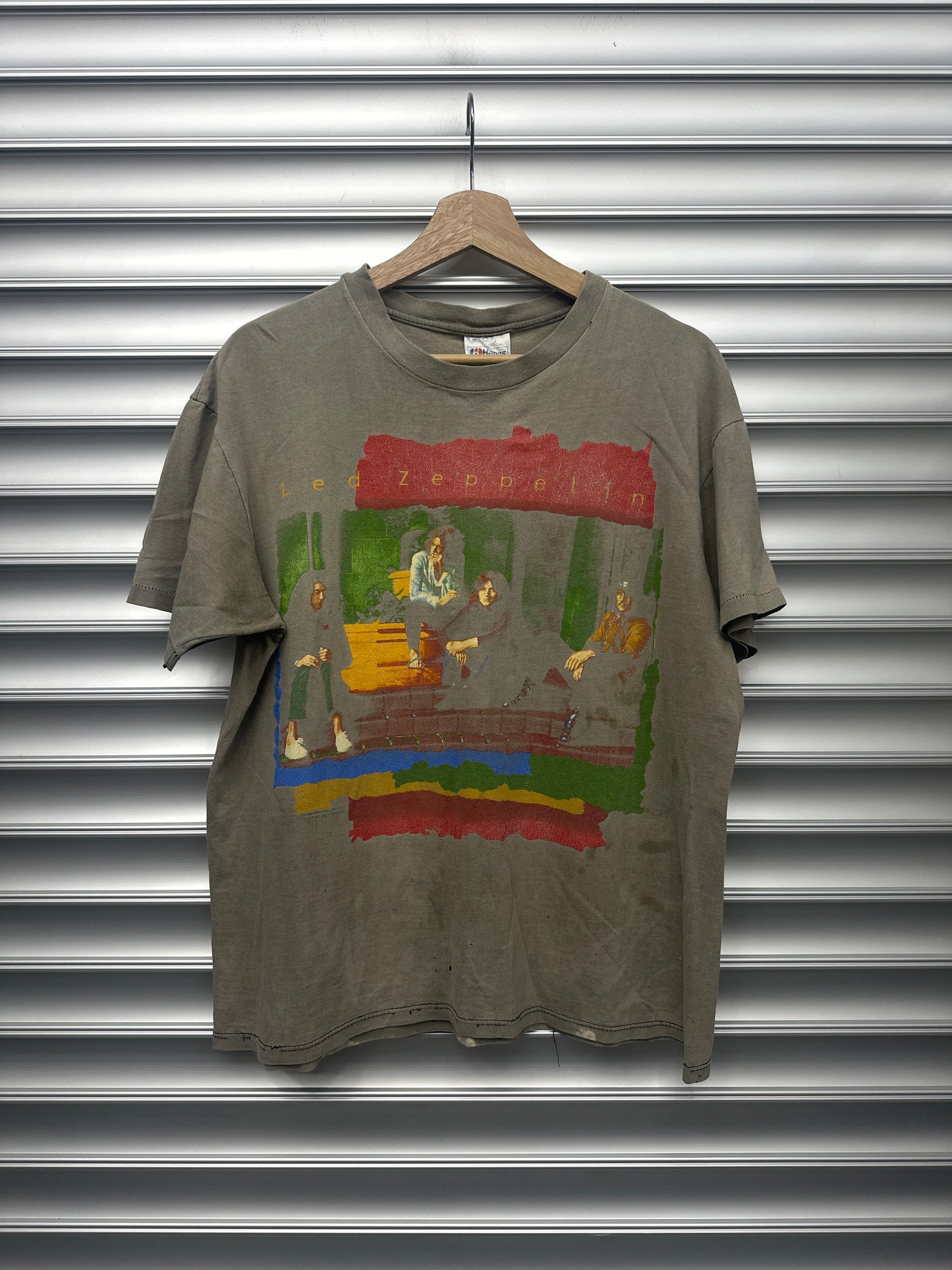 Vintage Faded Led Zeppelin Tee - L