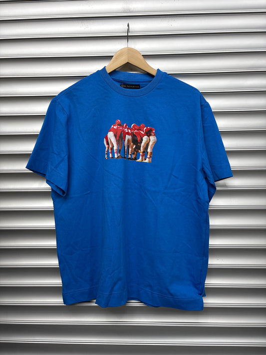 Aris Tatalovich Blue Football Tee - L**